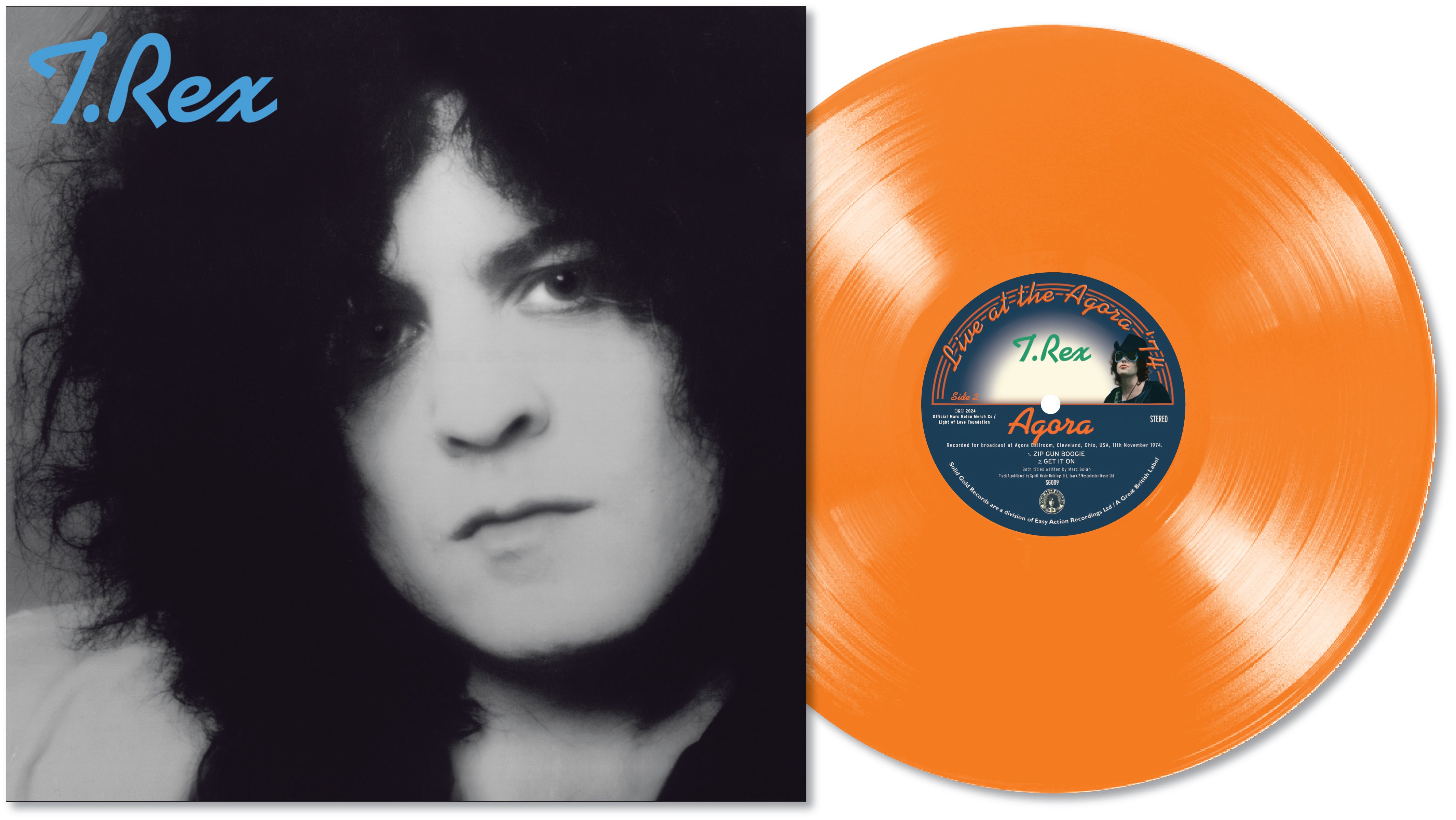 Bolan, Marc & T. Rex: Agora (Coloured Vinyl LP)