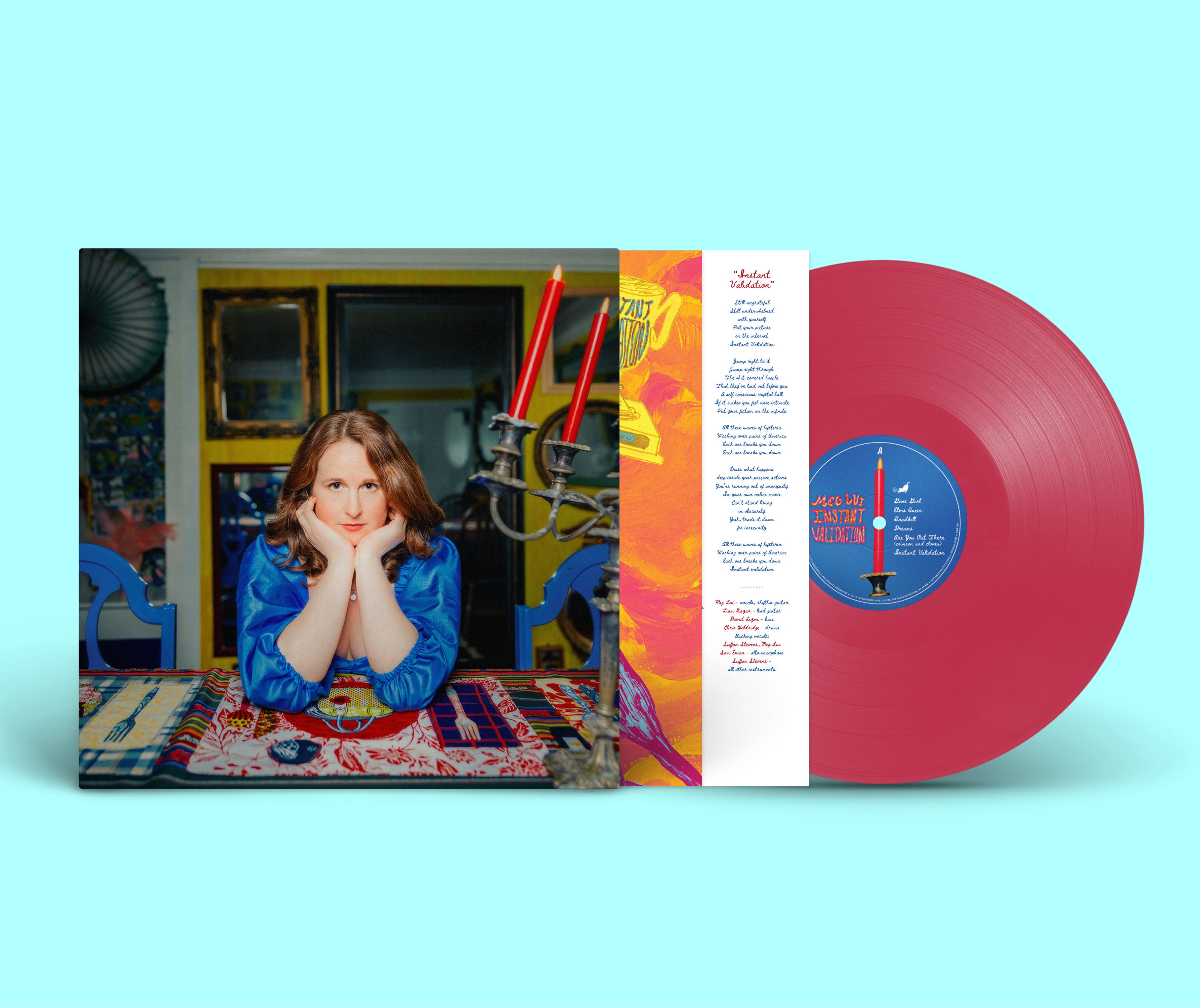 Pre-Order 25/09/26 - Lui, Meg: Instant Validation (Coloured Vinyl LP)