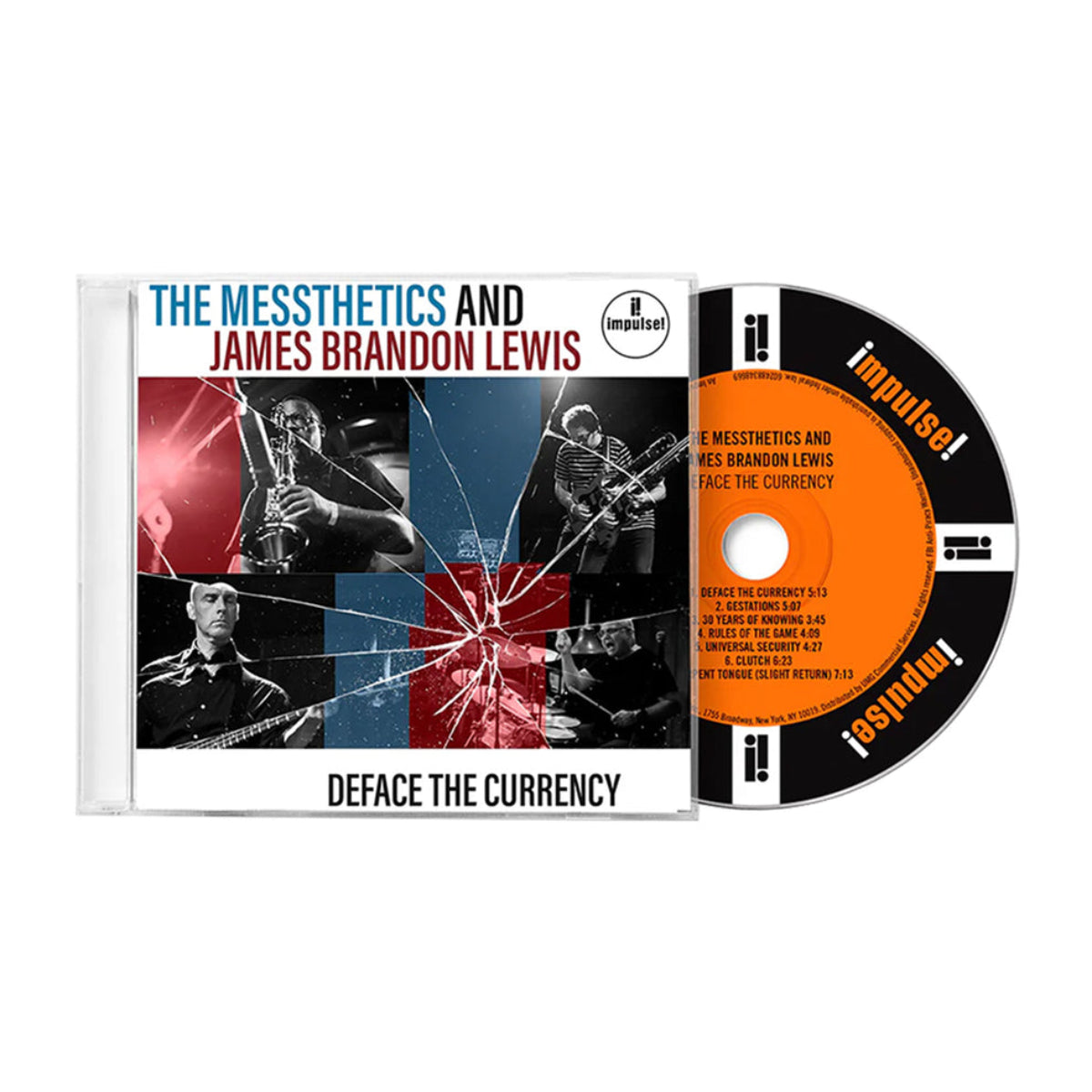 Messthetics, The & James Brandon Lewis: Deface The Currency (CD)