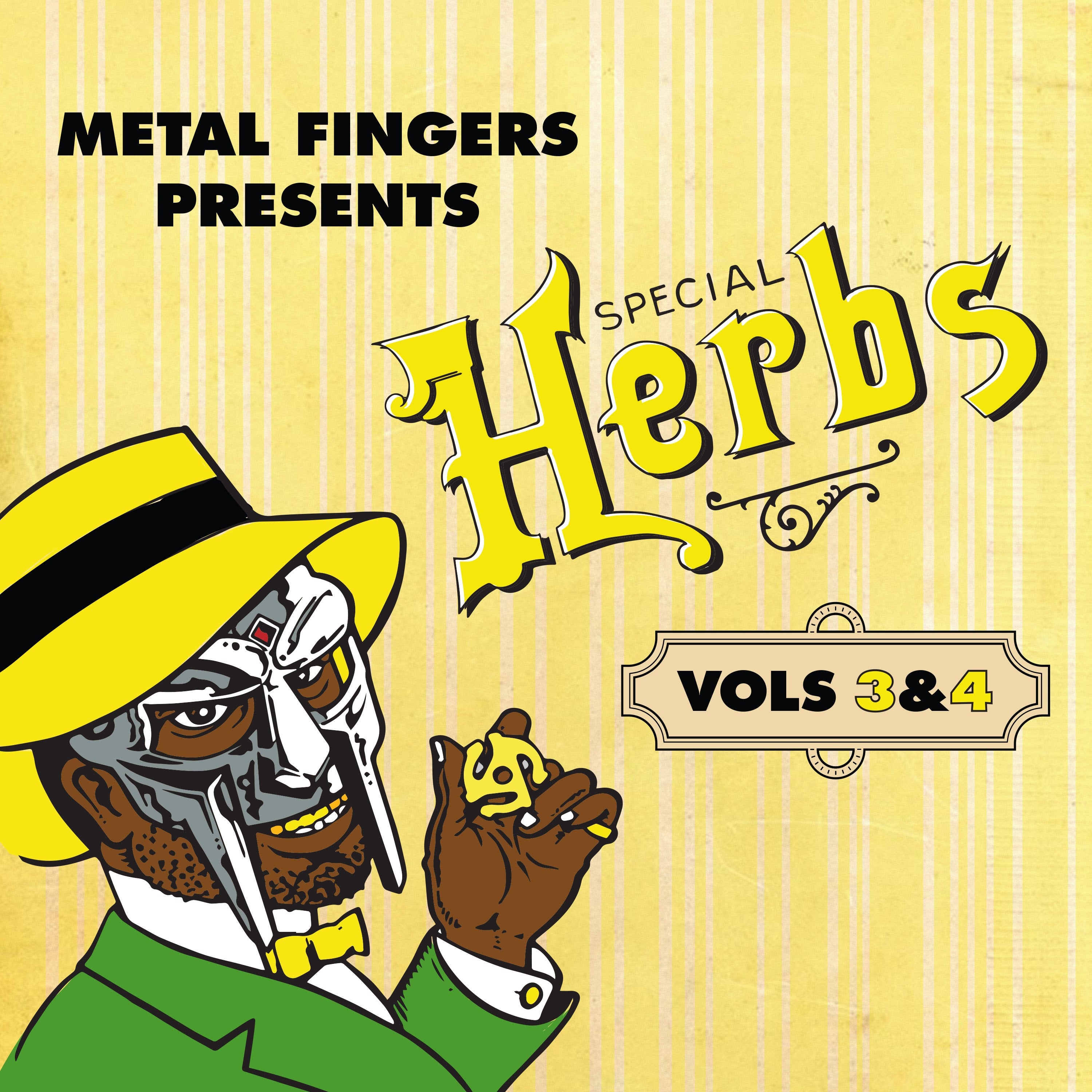 MF DOOM: Metal Fingers Presents - Special Herbs Vol. 3 & 4 (Coloured Vinyl 2xLP)