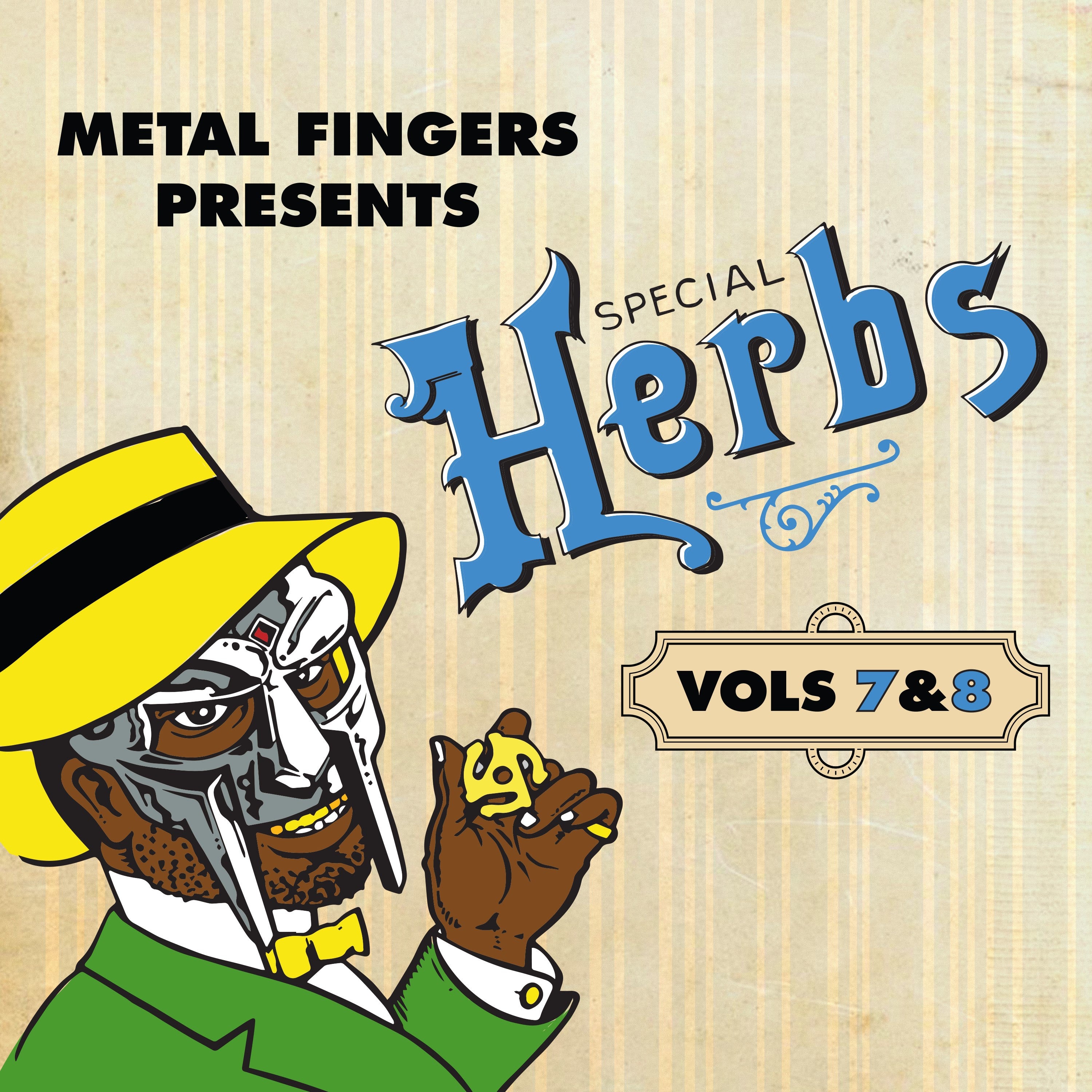 MF DOOM: Metal Fingers Presents - Special Herbs Vol. 7 & 8 (Coloured Vinyl 2xLP)