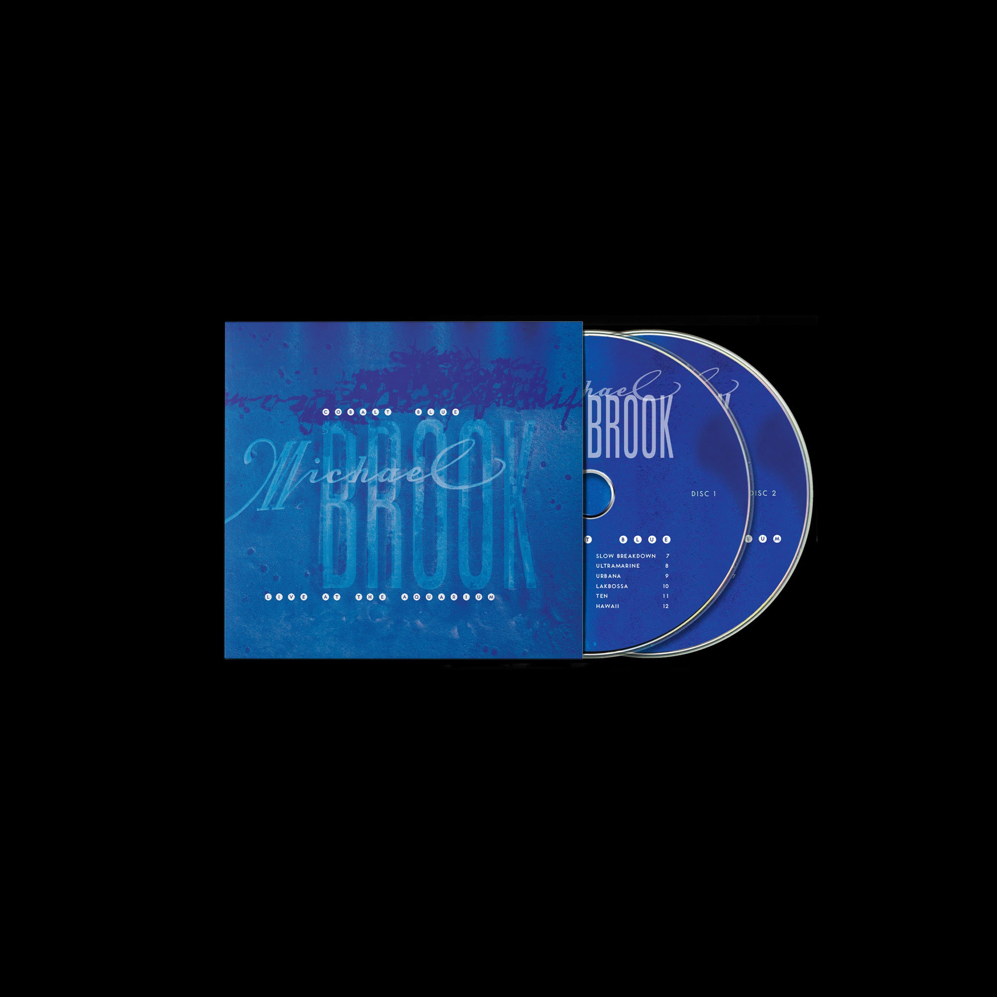 Pre-Order 10/07/26 - Brook, Michael: Cobalt Blue & Live At The Aquarium (2xCD)