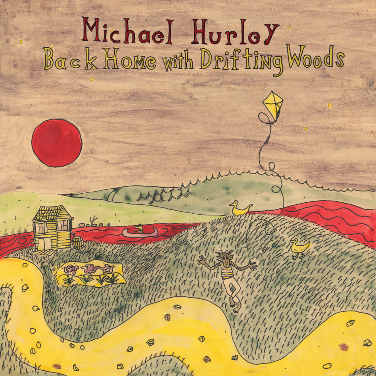 Hurley, Michael: Back Home With Drifting Woods (Vinyl LP)