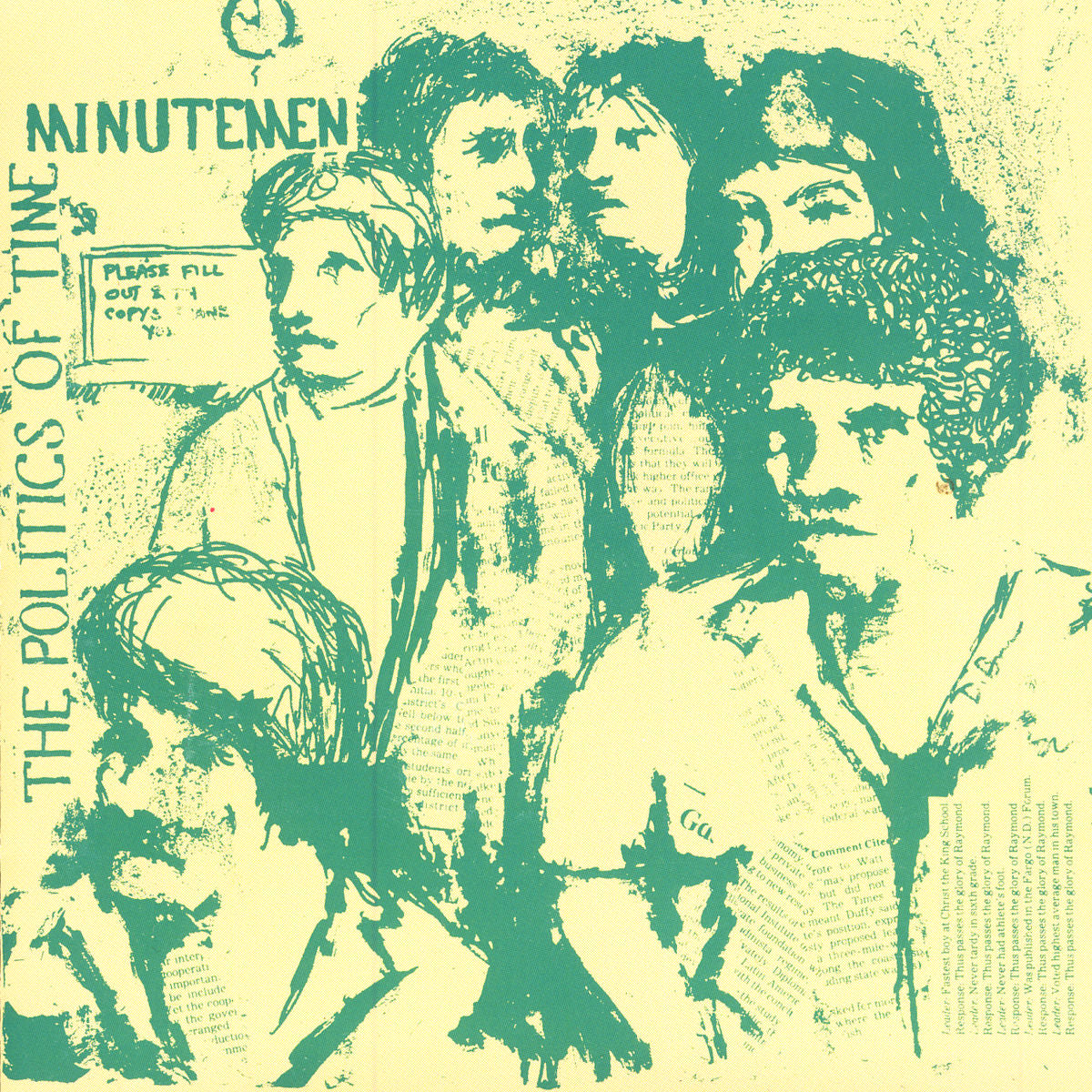 Minutemen: The Politics Of Time (Vinyl LP)