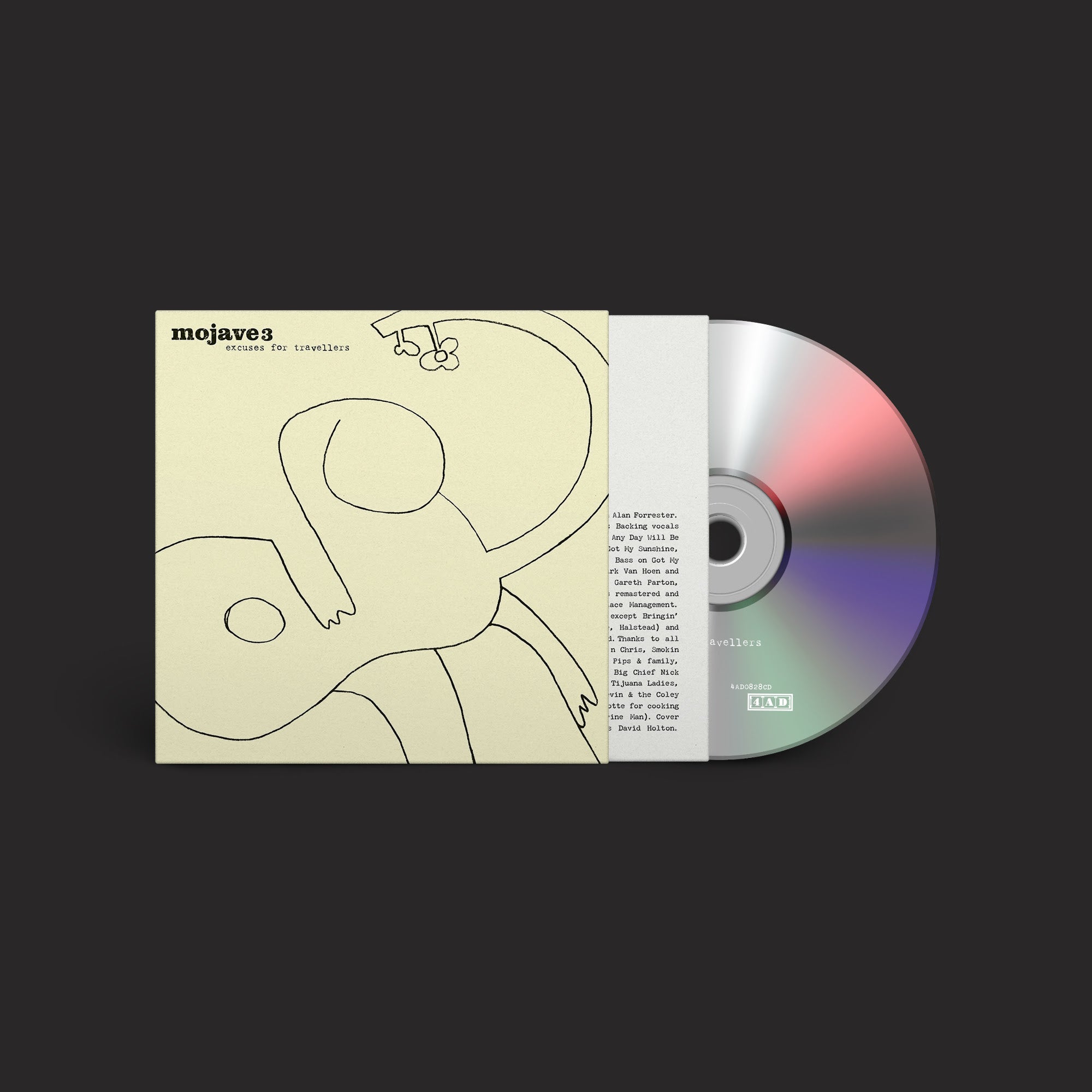 Pre-Order 24/07/26 - Mojave 3: Excuses For Travellers - 2026 Remaster (CD)