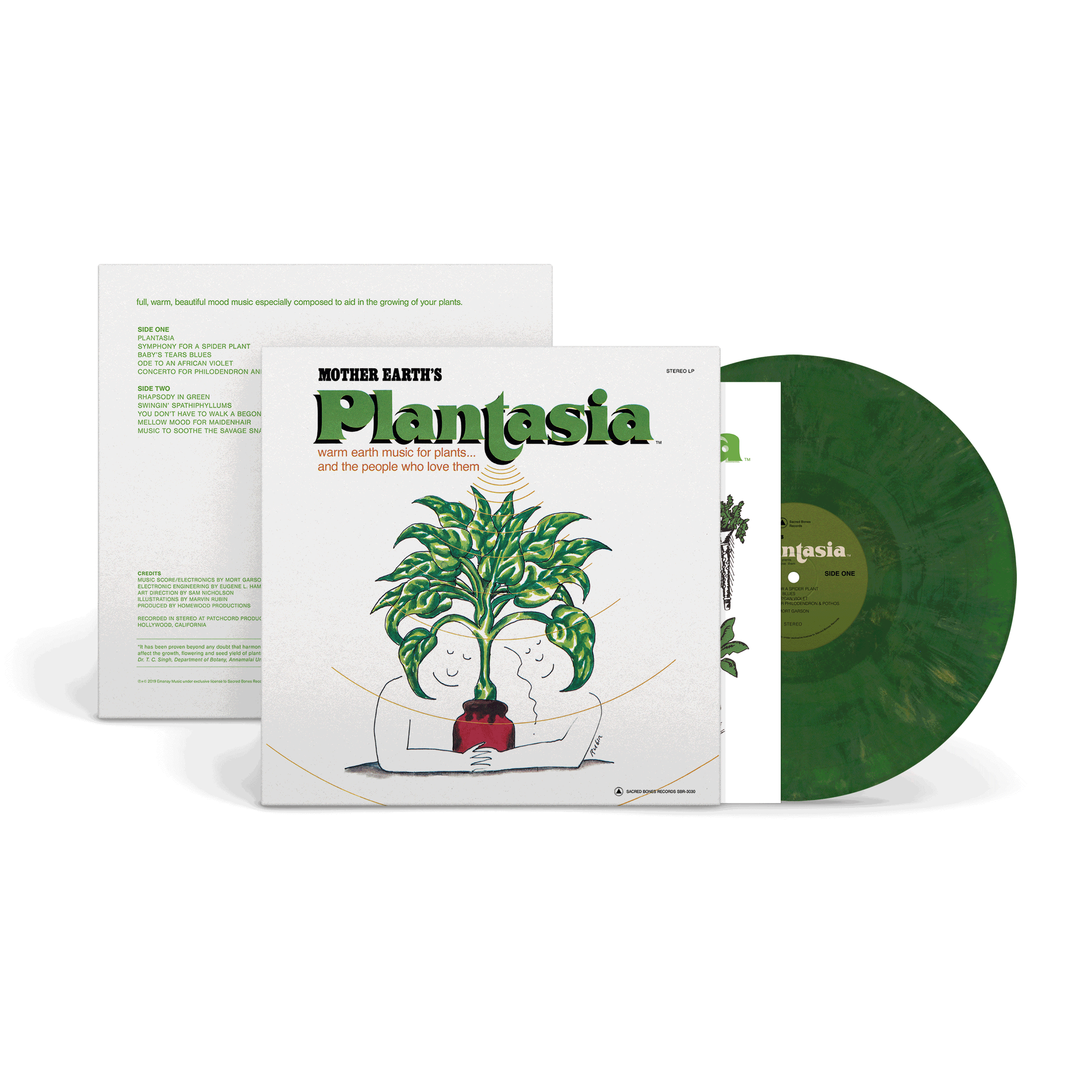 Pre-Order 04/09/26 - Garson, Mort: Mother Earth's Plantasia (50th Anniversary Edition) (Coloured Vinyl LP)