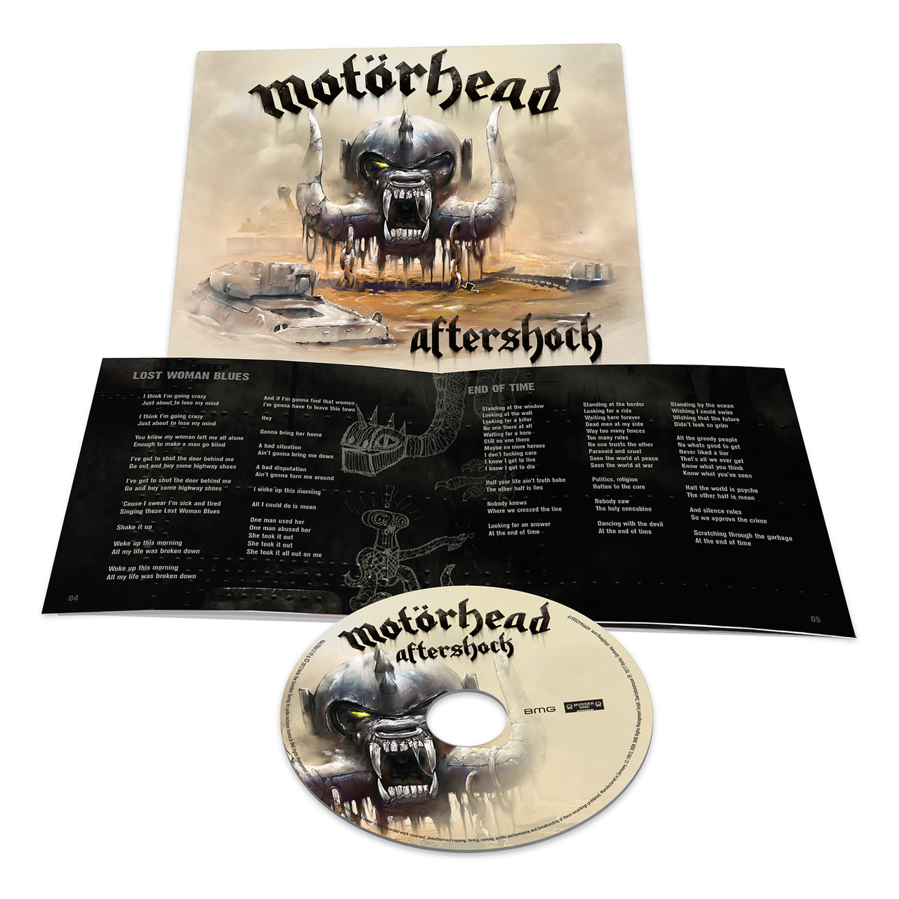 Pre-Order 14/08/26 - Motörhead: Aftershock (CD)