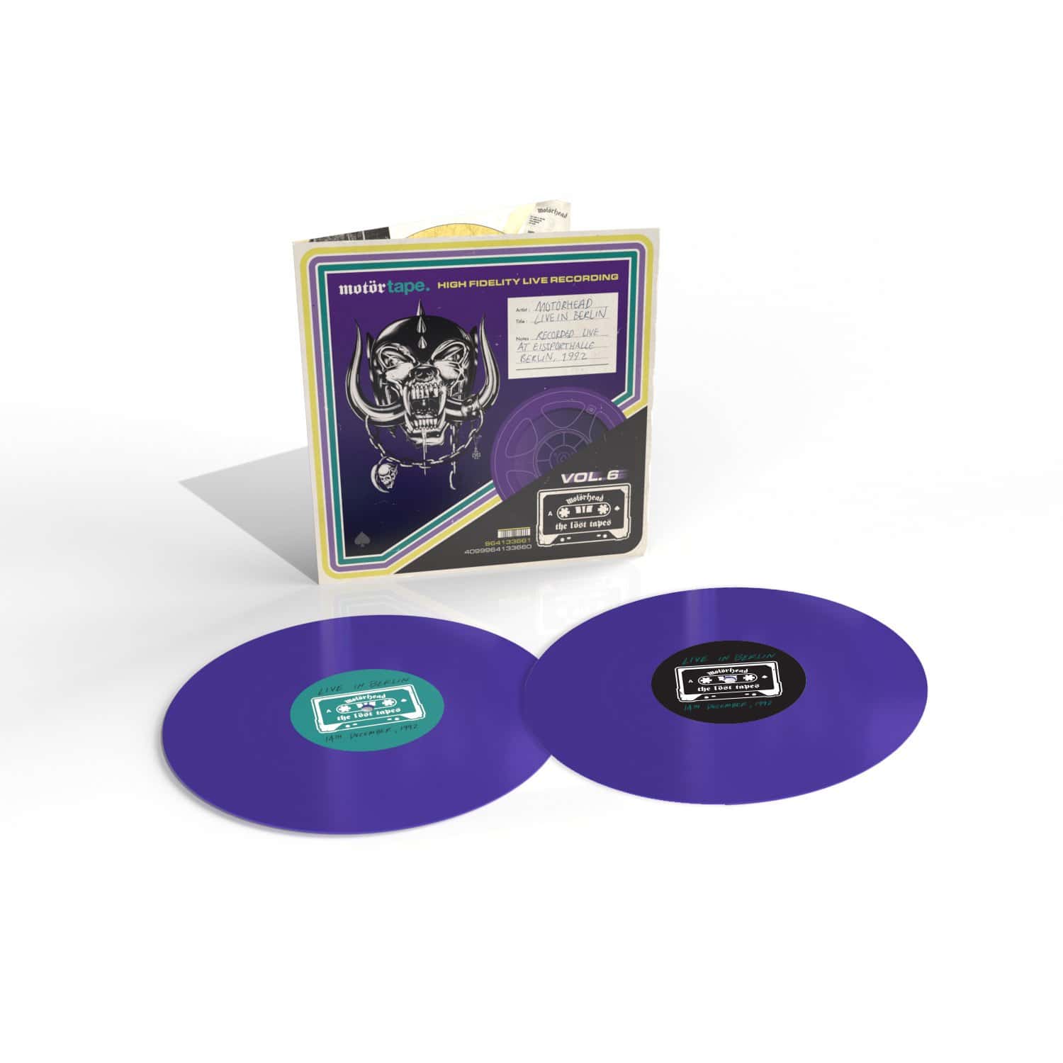 Motörhead: The Löst Tapes Vol. 6 - Live In Berlin 1992 (Coloured Vinyl 2xLP)