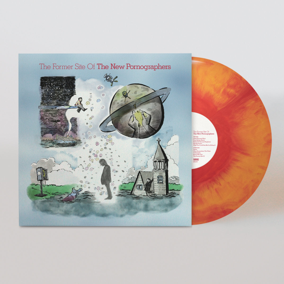 Pre-Order 27/03/26 - New Pornographers, The: The Former Site Of (Coloured Vinyl LP)