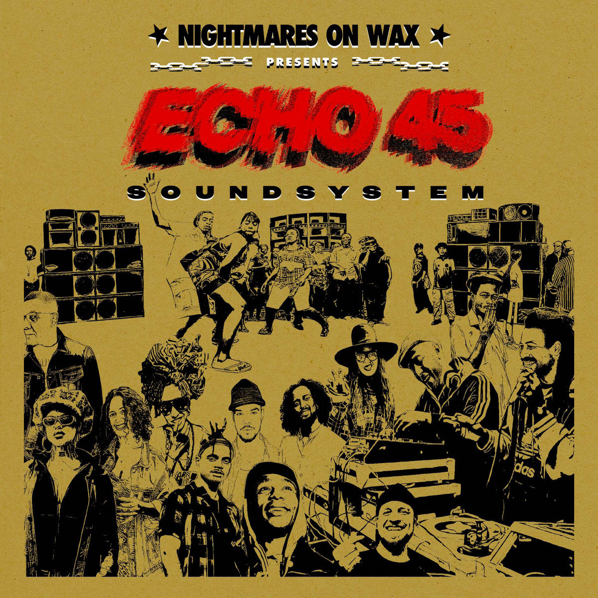 Nightmares On Wax: Echo45 Sound System (Coloured Vinyl 2xLP)