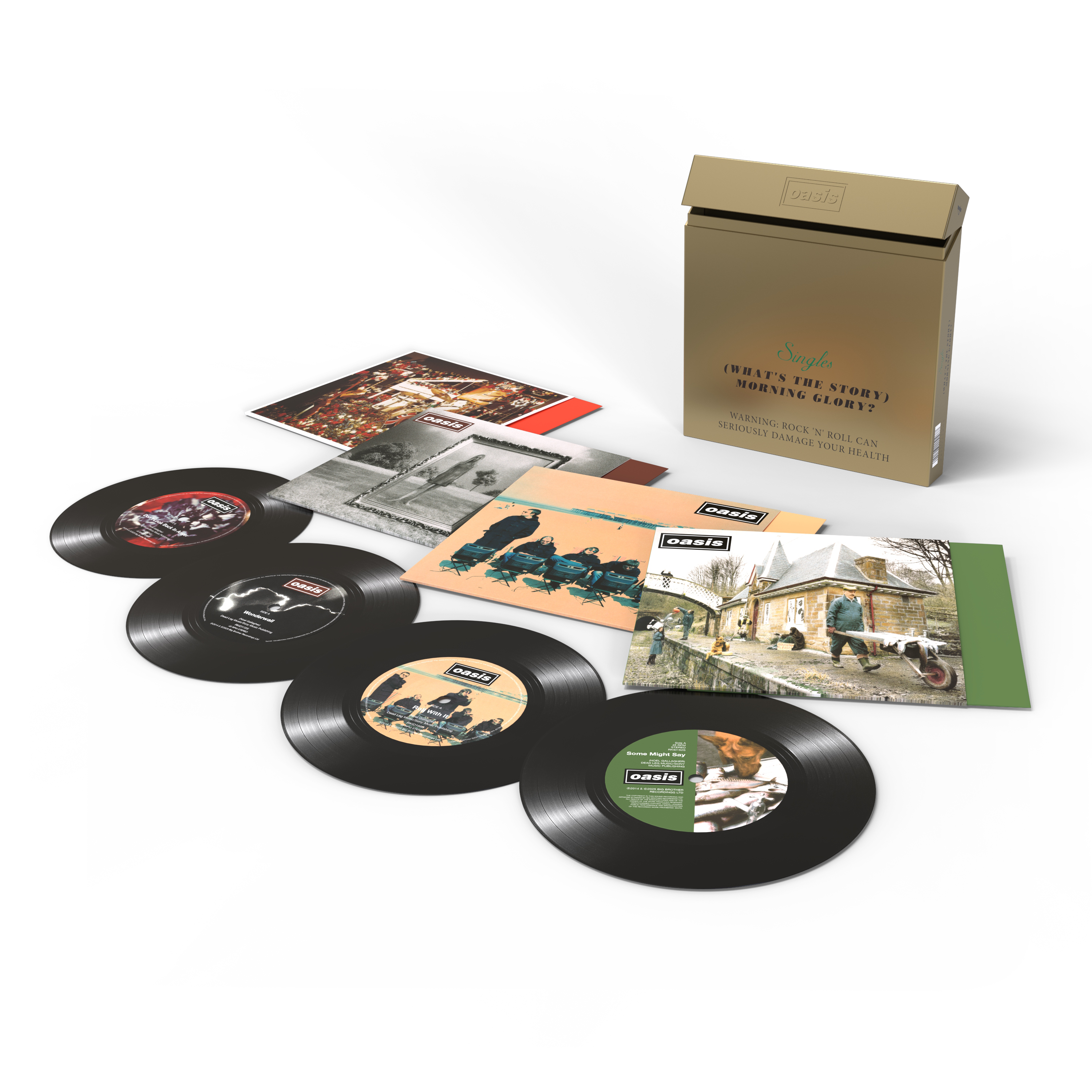 Pre-Order 12/12/25 - Oasis: (What's The Story) Morning Glory? (Vinyl 4x7" Boxset)