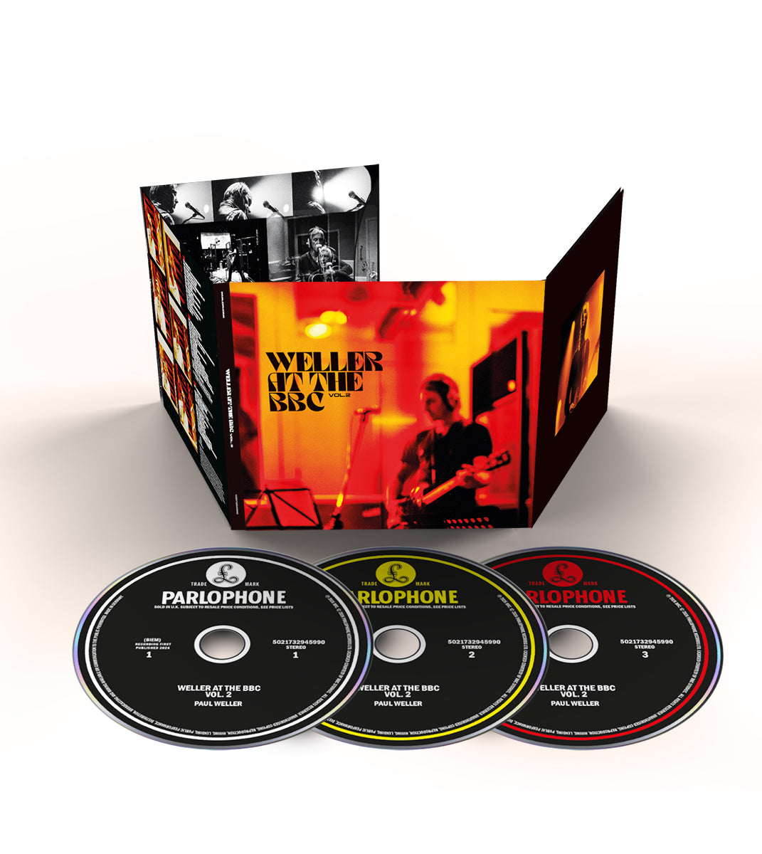 Pre-Order 24/04/26 - Weller, Paul: Weller At The BBC Vol. 2 (3xCD)