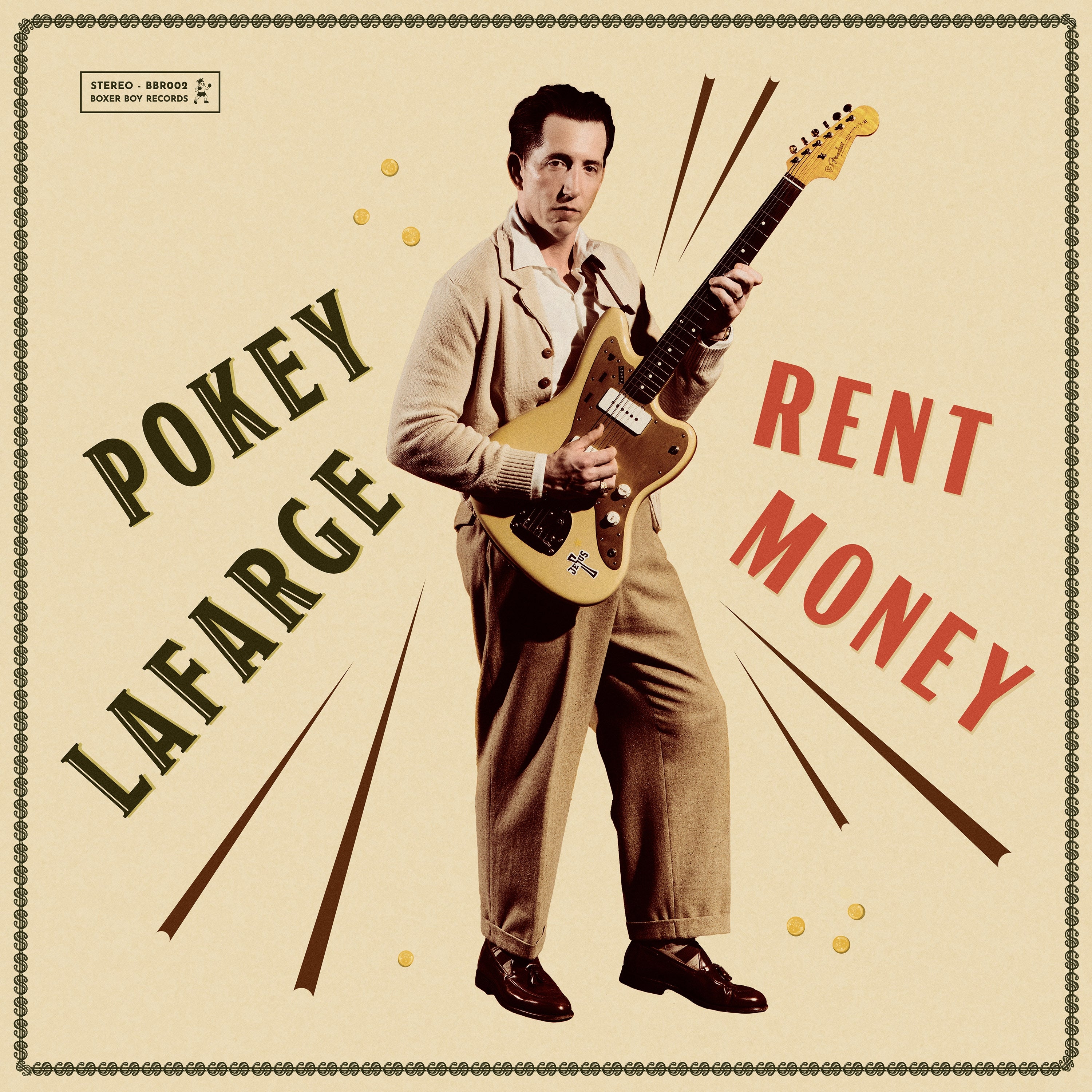Pre-Order 02/10/26 - Pokey LaFarge: Rent Money (CD)