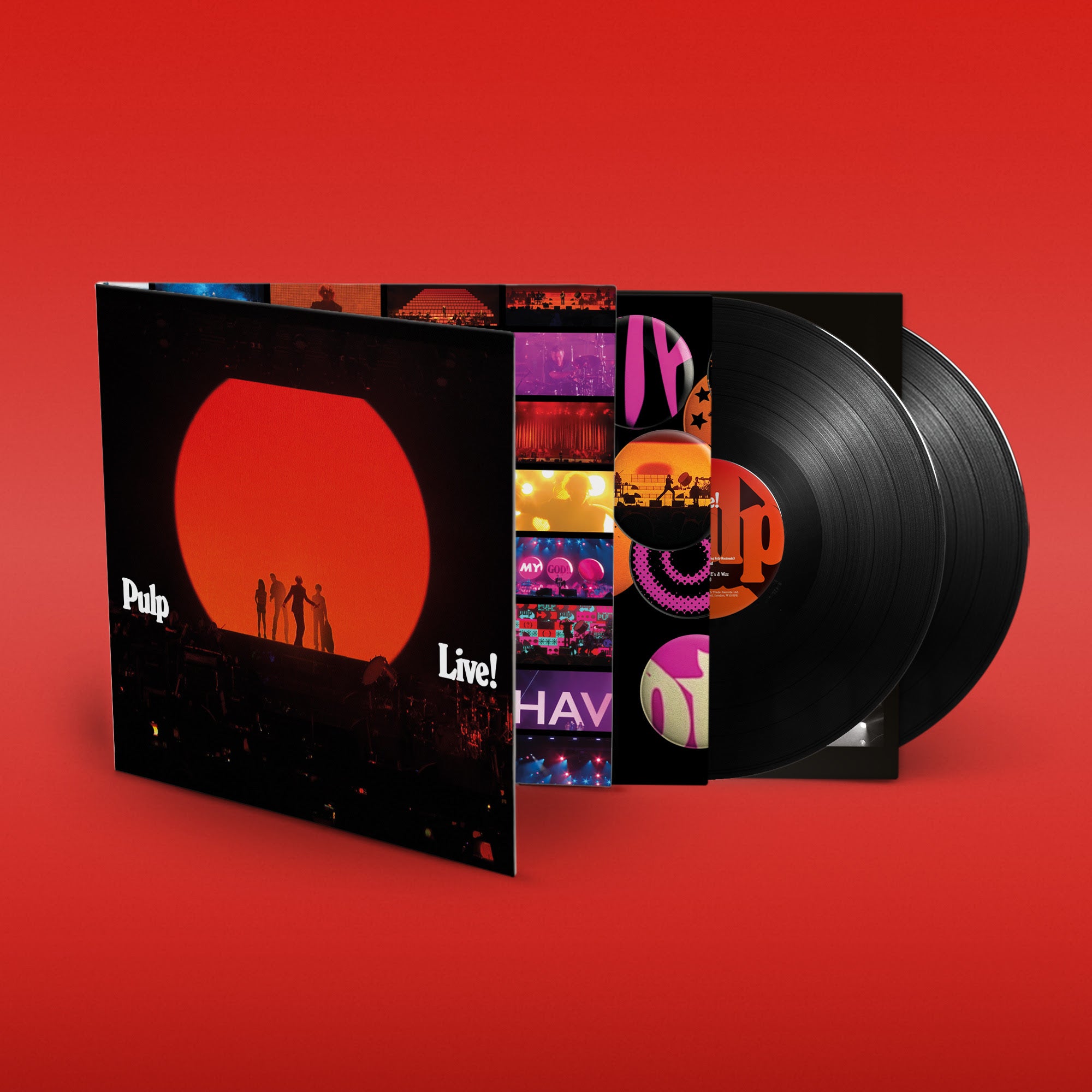 Pre-Order 28/08/26 - Pulp: Live! (Vinyl 2xLP)
