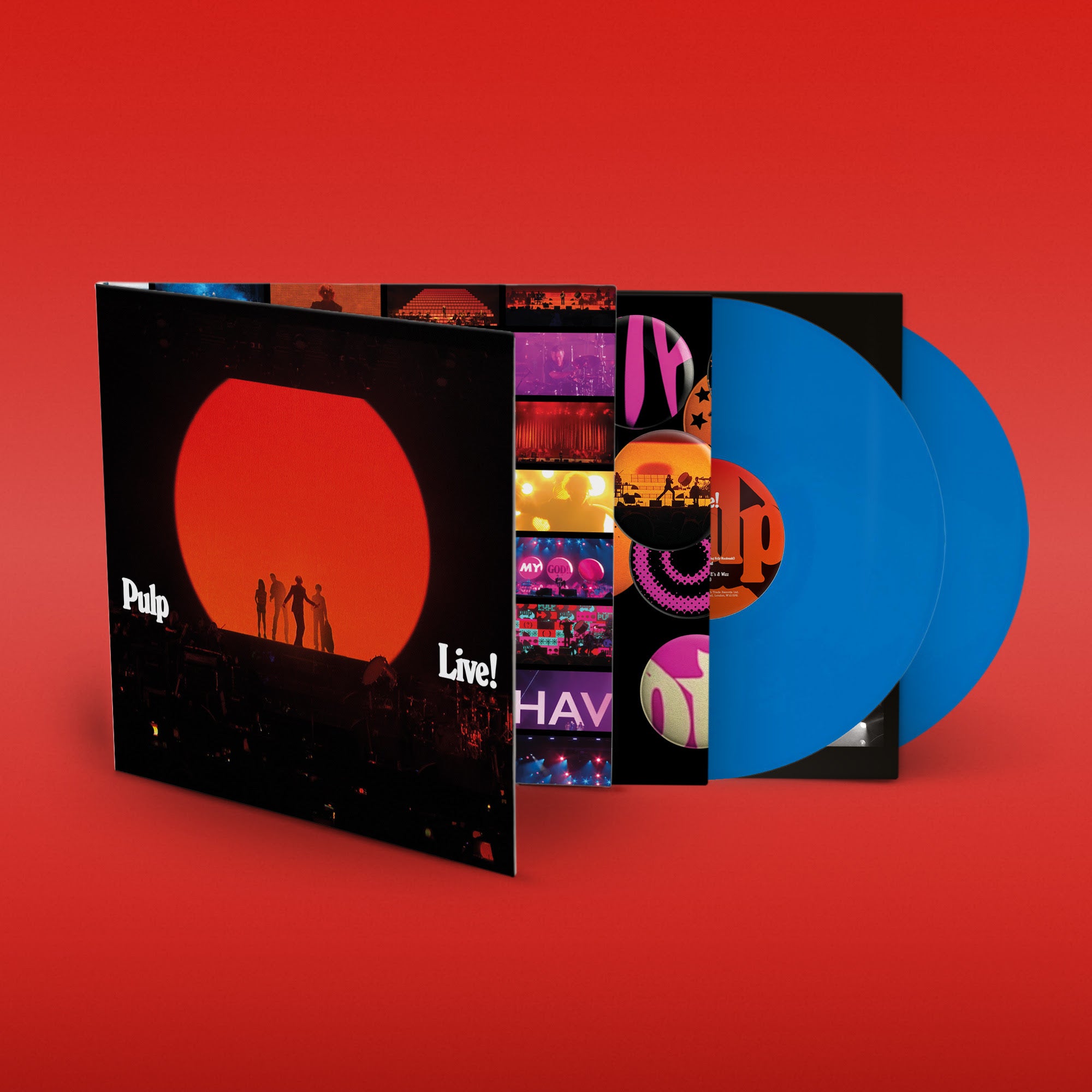 Pre-Order 28/08/26 - Pulp: Live! (Coloured Vinyl 2xLP)