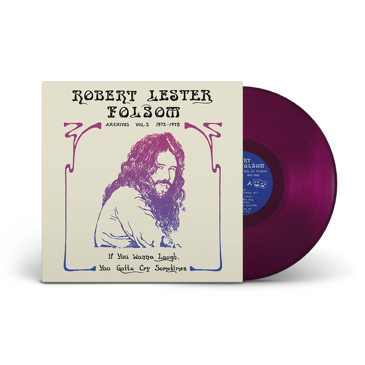 Pre-Order 20/03/26 - Folsom, Robert Lester: If You Wanna Laugh, You Gotta Cry Sometimes - Archives Vol. 3, 1972-1975 (Coloured Vinyl LP)