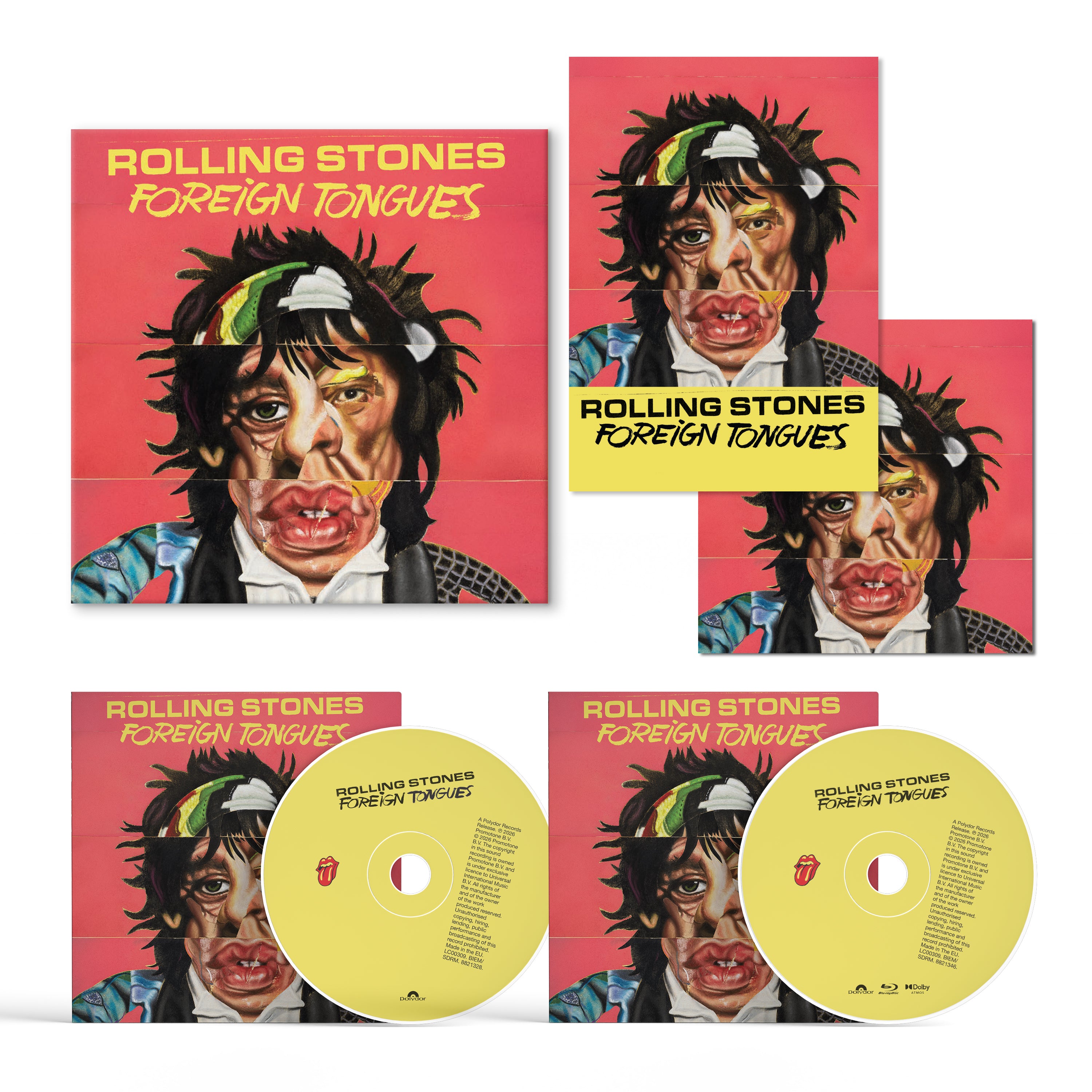 Pre-Order 10/07/26 - Rolling Stones, The: Foreign Tongues (CD + Blu-Ray Boxset)