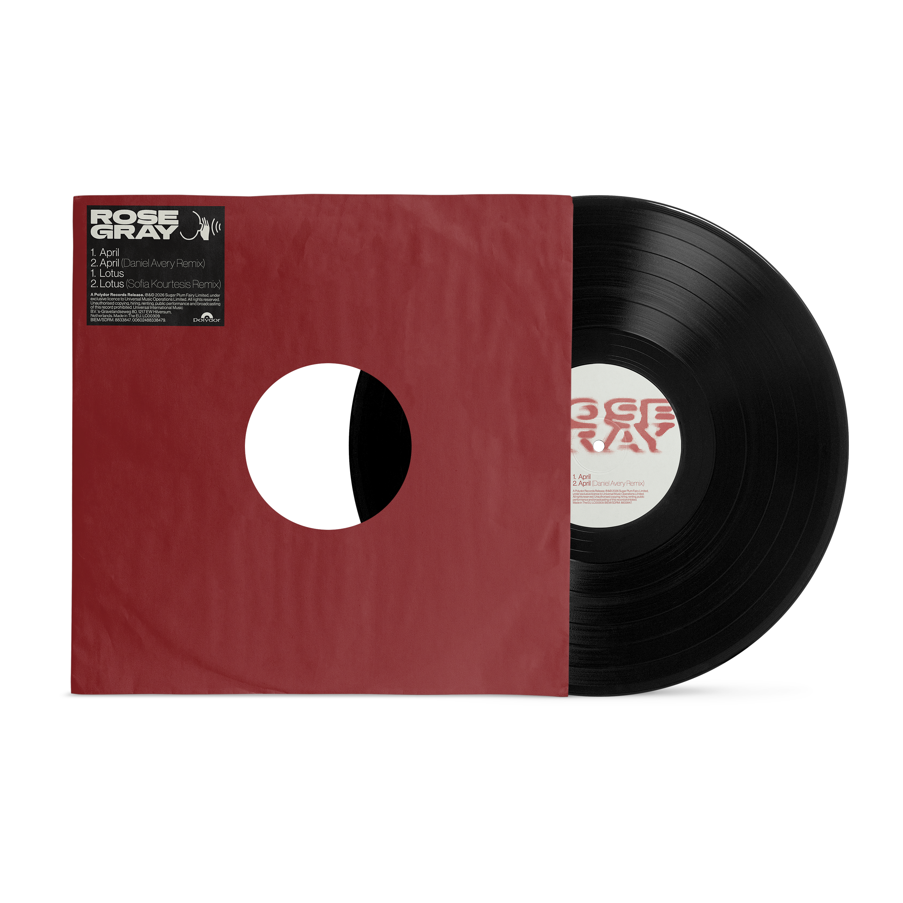 Gray, Rose: April / Lotus (Vinyl 12")