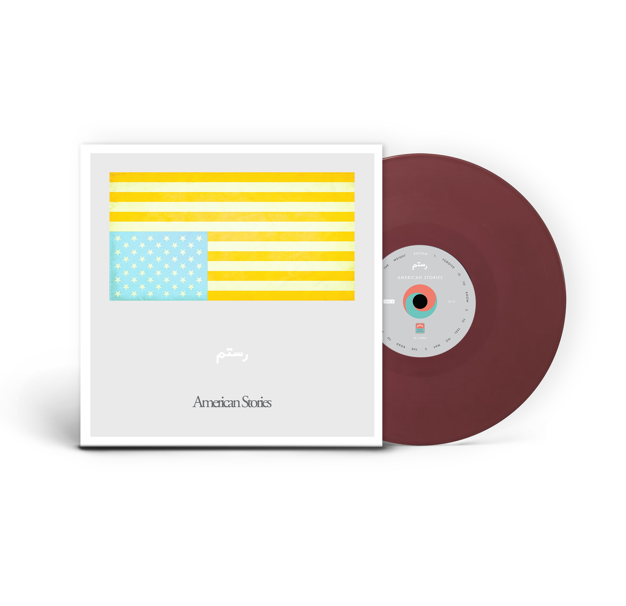 Pre-Order 15/05/26 - Rostam: American Stories (Coloured Vinyl LP)