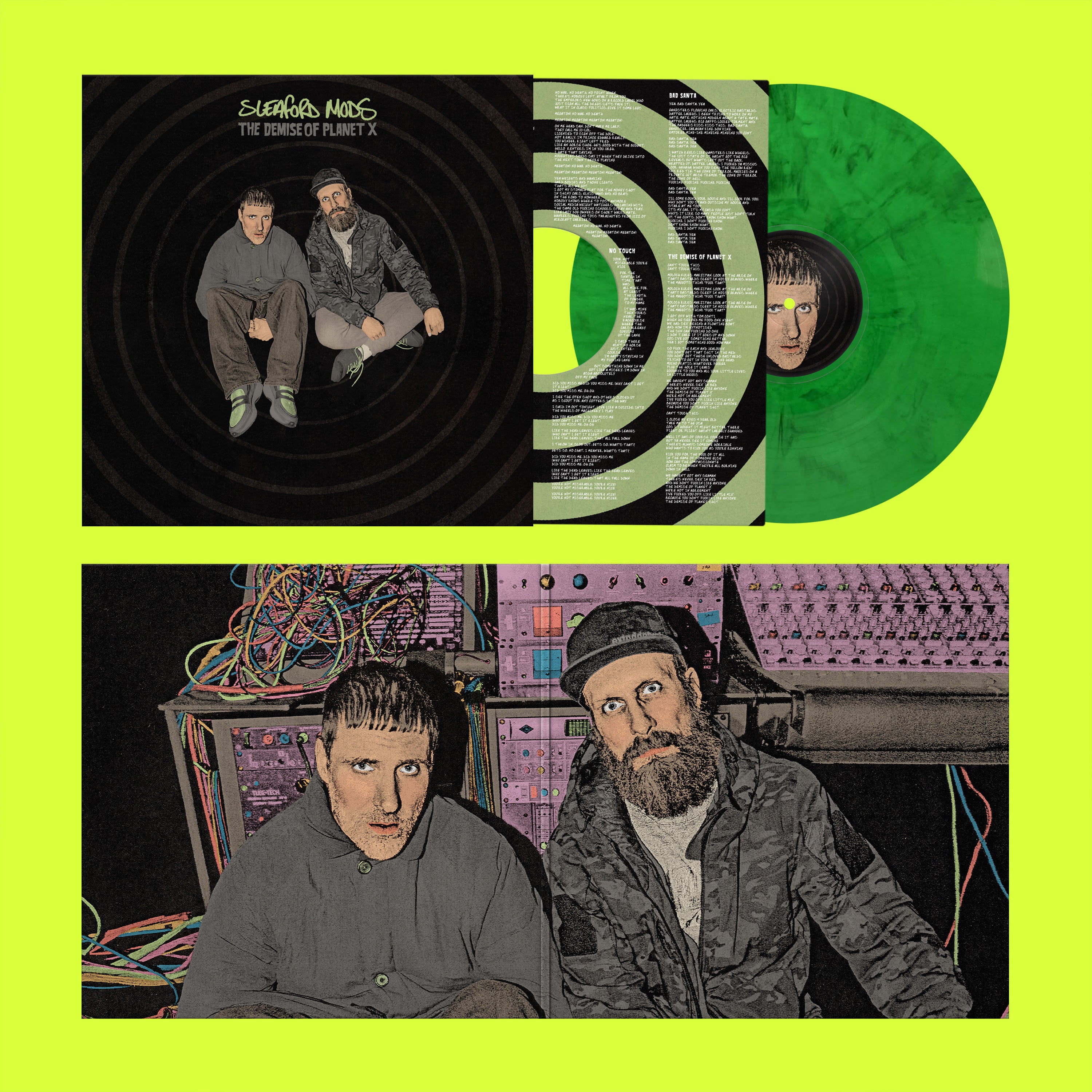 Pre-Order 16/01/26 - Sleaford Mods: The Demise Of Planet X (Coloured Vinyl LP)