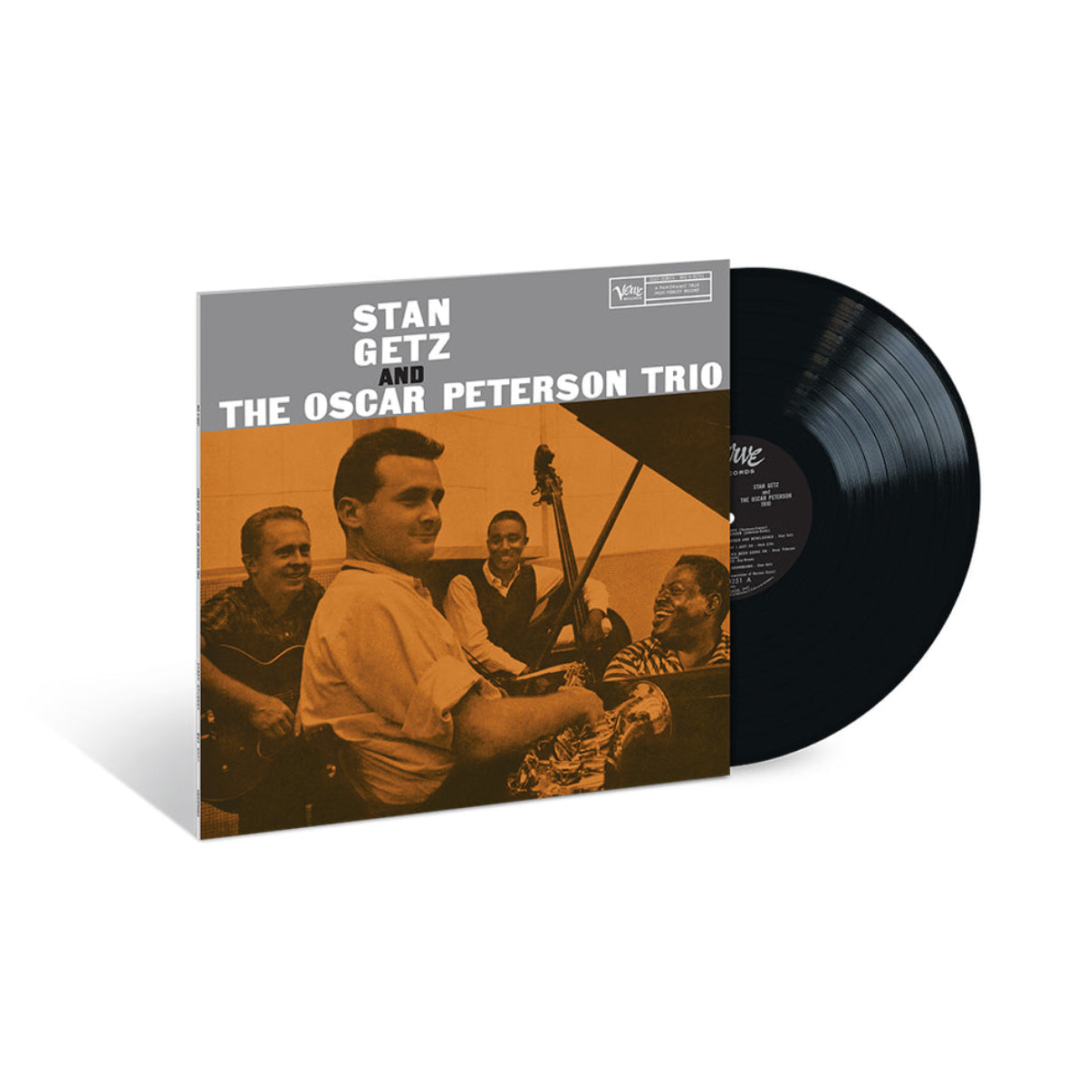 Pre-Order 13/02/26 - Getz, Stan & The Oscar Peterson Trio: Stan Getz & The Oscar Peterson Trio (Vinyl LP)