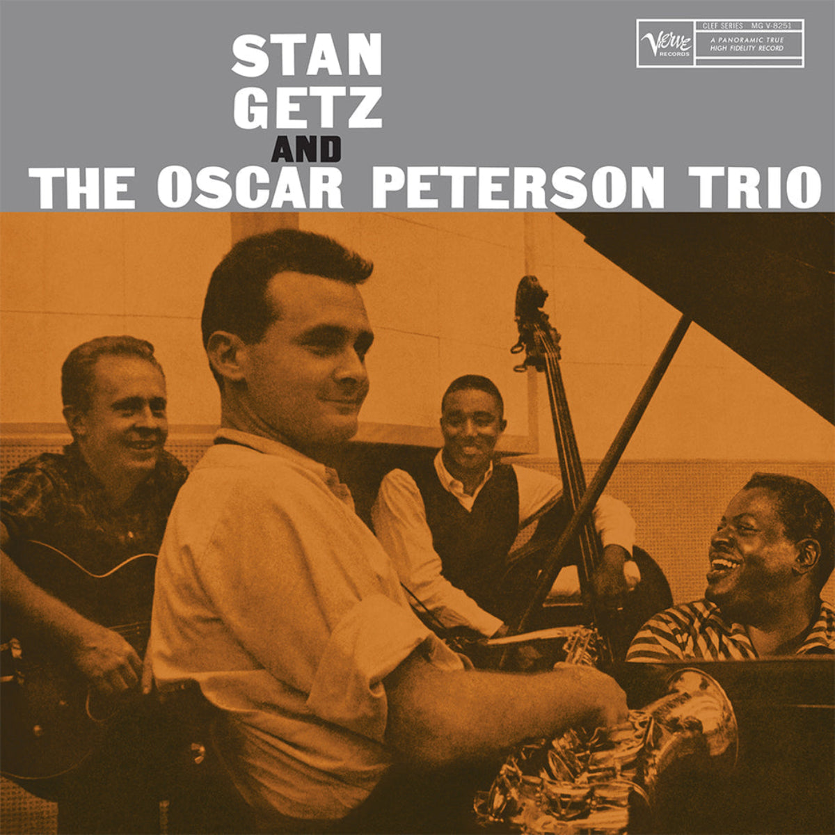 Pre-Order 13/02/26 - Getz, Stan & The Oscar Peterson Trio: Stan Getz & The Oscar Peterson Trio (Vinyl LP)