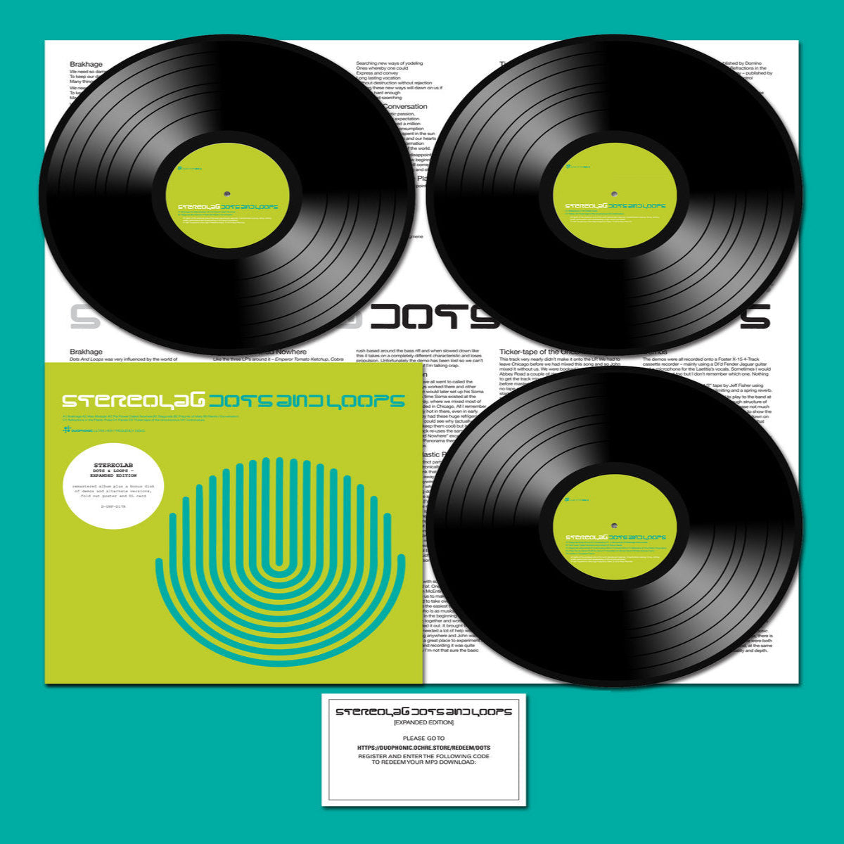 Stereolab: Dots And Loops (Vinyl 3xLP)