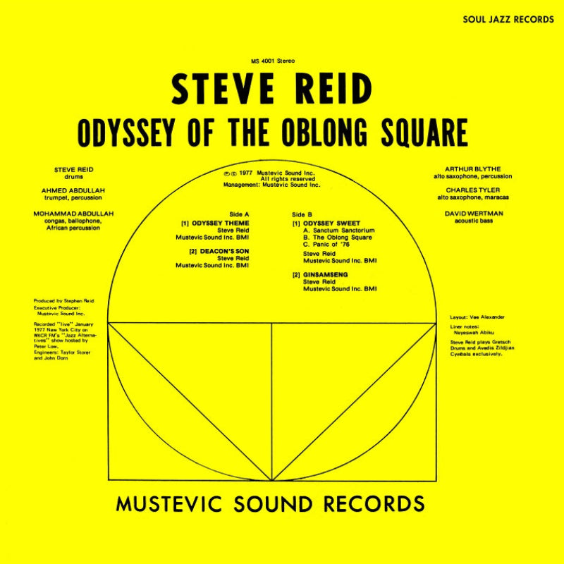 Reid, Steve: Odyssey Of The Oblong Square (CD)