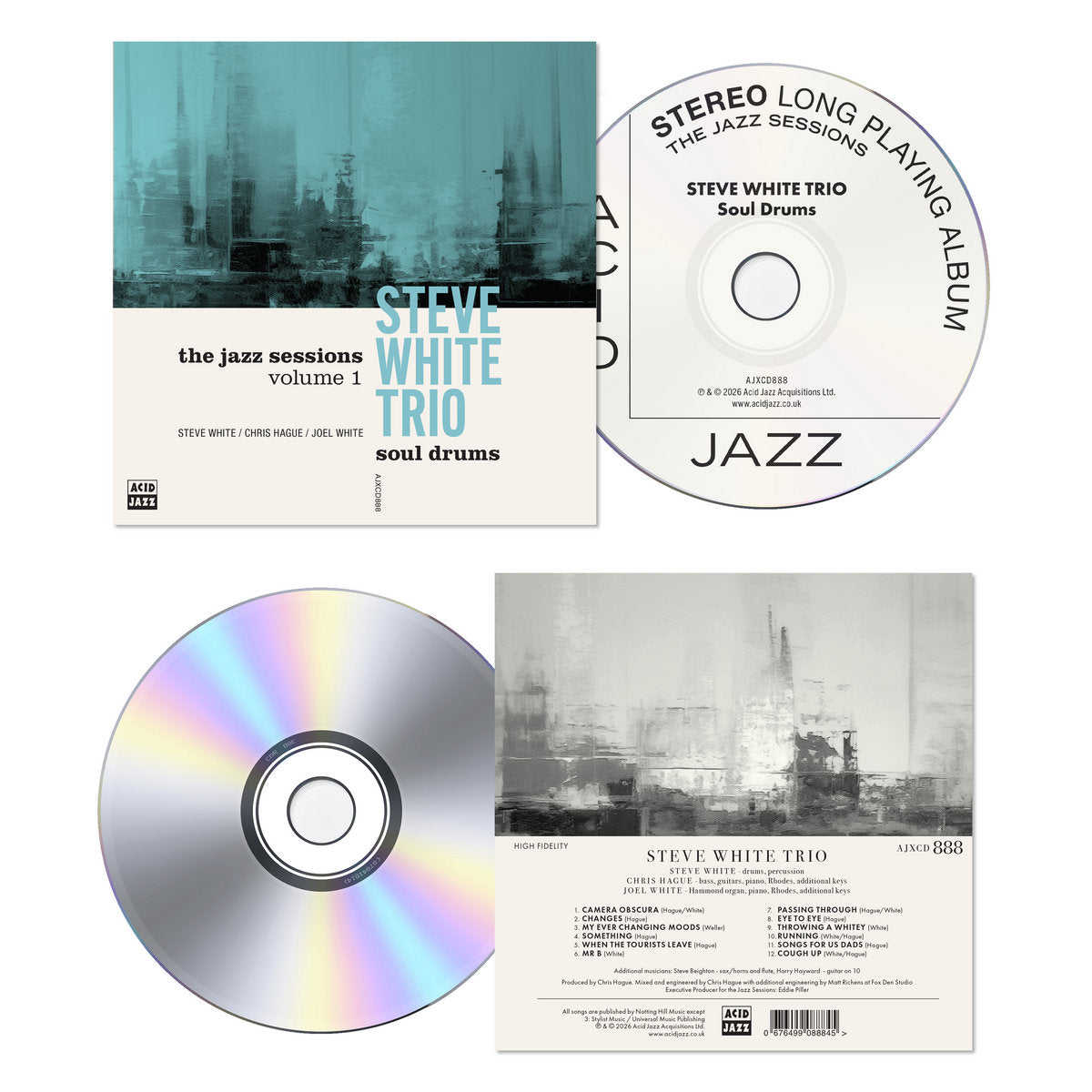 Steve White Trio: Soul Drums (CD)