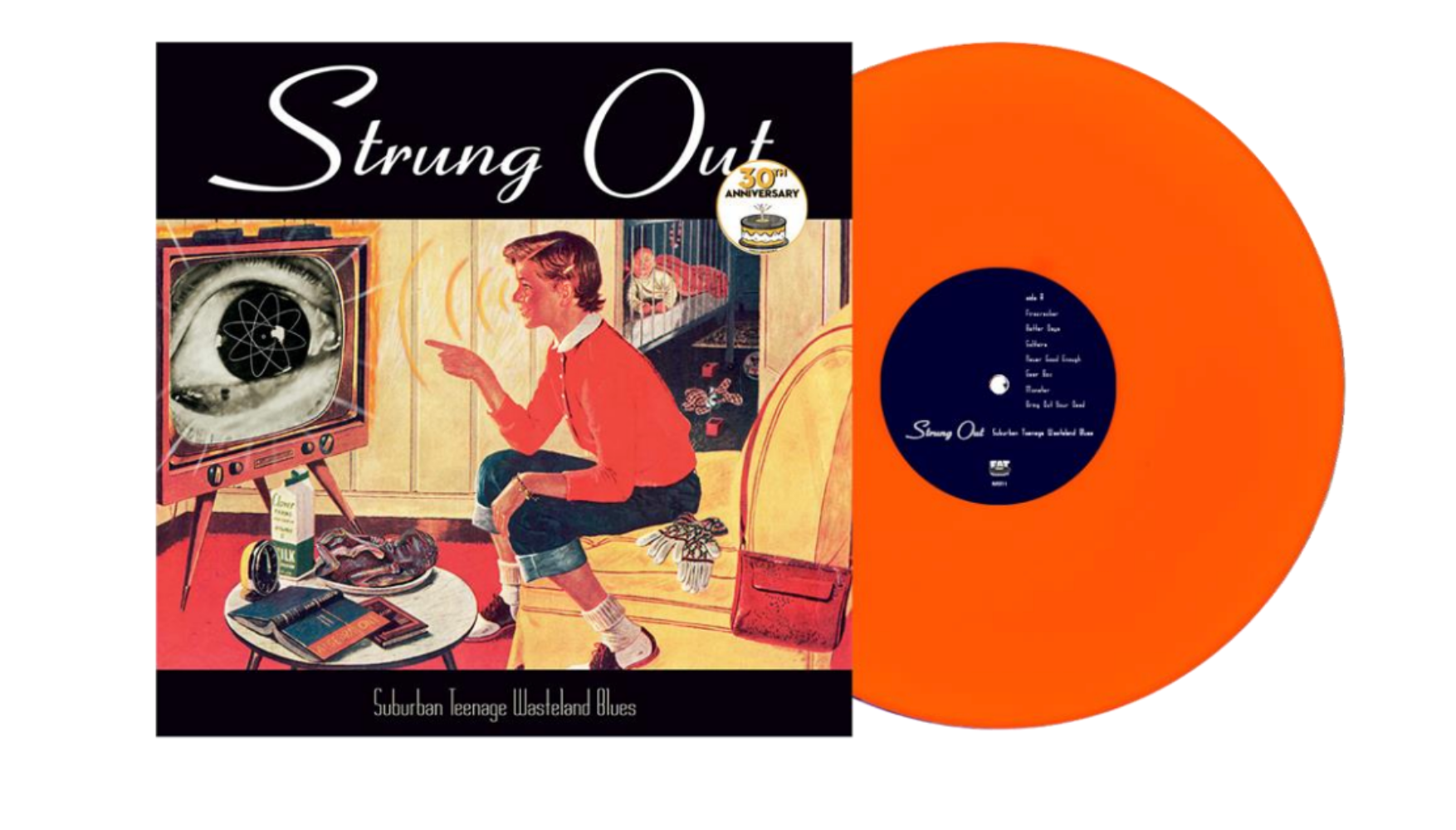 Pre-Order 02/10/26 - Strung Out: Suburban Teenage Wasteland Blues - 2026 Reissue (Coloured Vinyl LP)