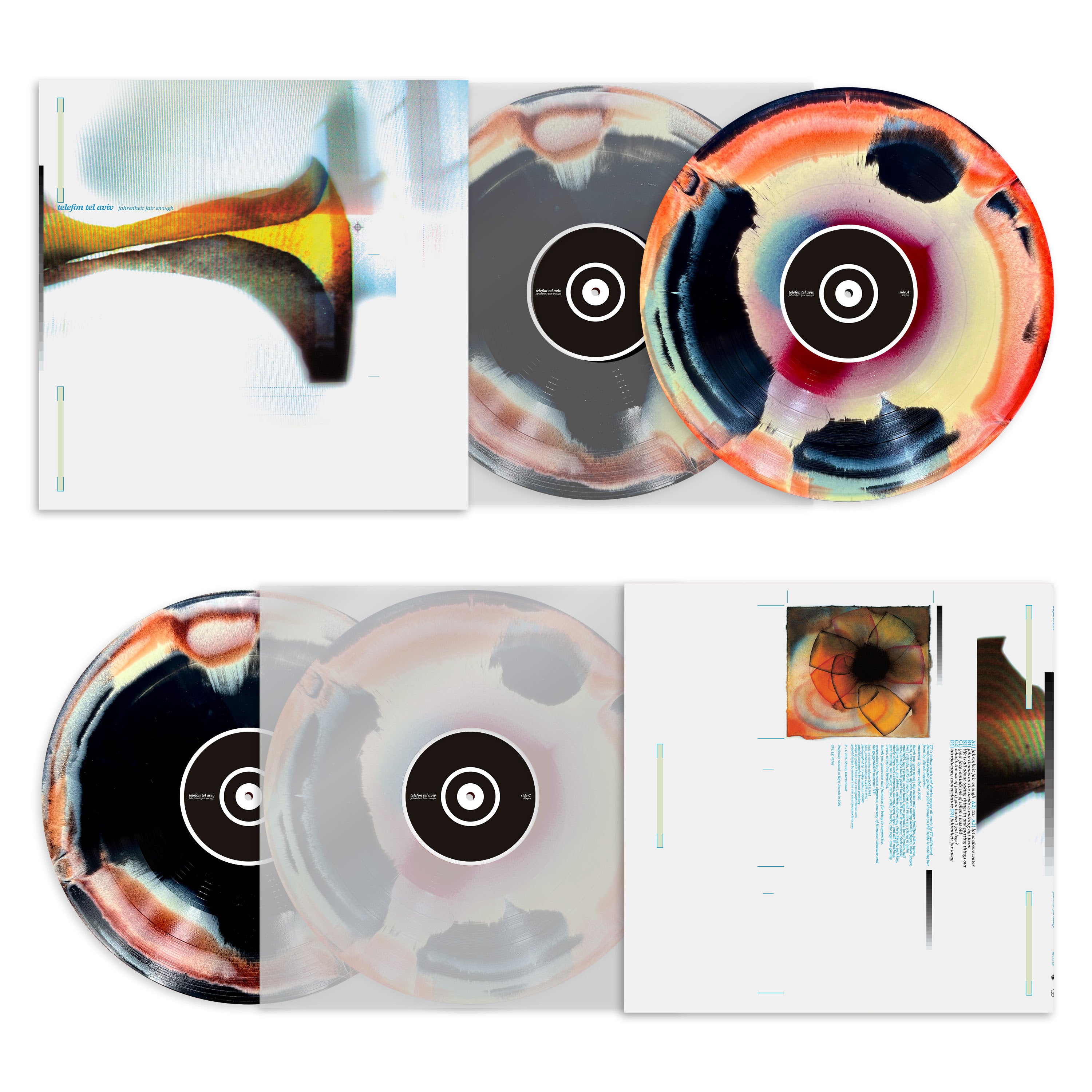 Pre-Order 18/09/26 - Telefon Tel Aviv: Fahrenheit Fair Enough - 25th Anniversary Edition (Coloured Vinyl 2xLP)