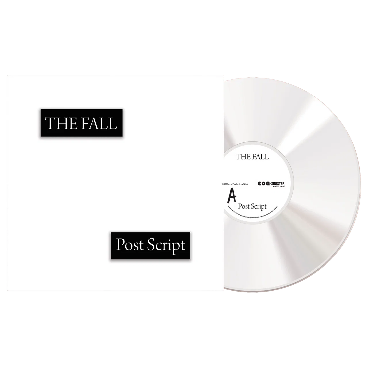 Pre-Order 02/10/26 - Fall, The: Post Script (Coloured Vinyl LP)