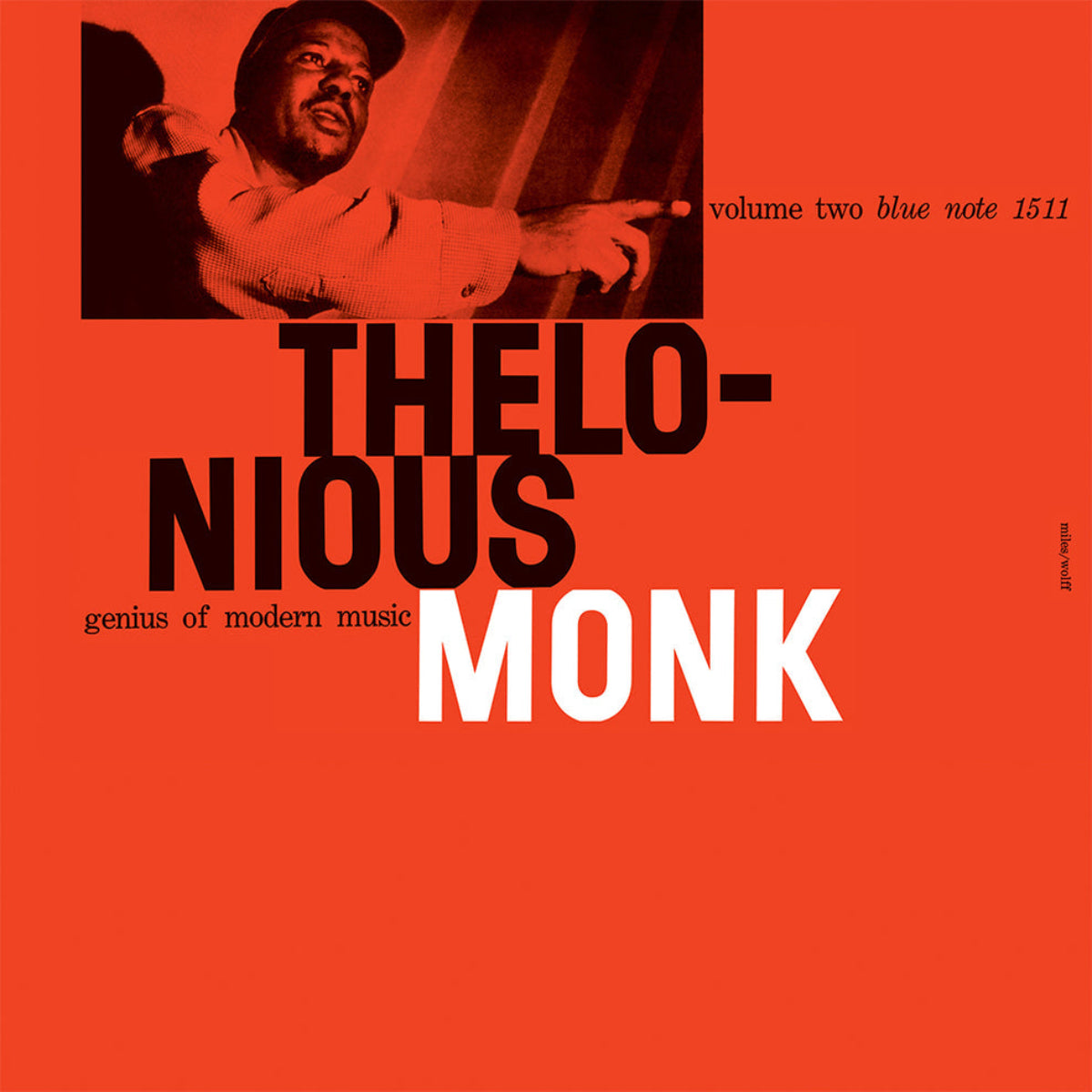 Pre-Order 20/02/26 - Monk, Thelonious: Genius Of Modern Music, Vol. 2 (Vinyl LP)