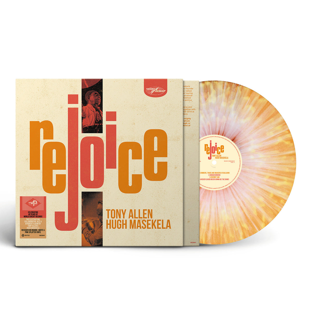 Pre-Order 30/10/26 - Allen, Tony & Hugh Masekela: Rejoice