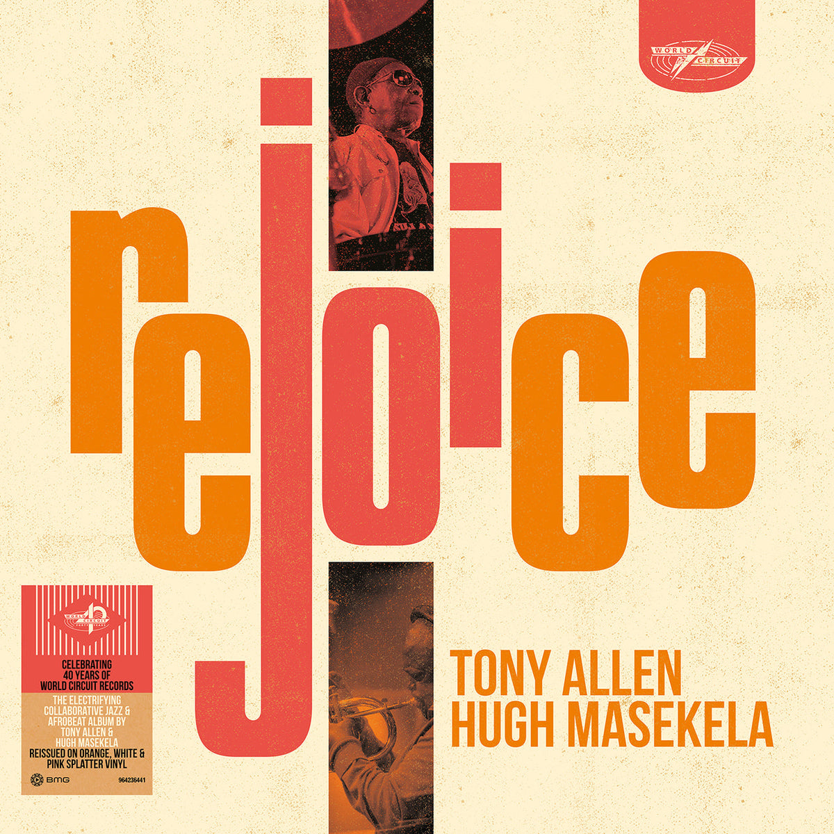 Pre-Order 30/10/26 - Allen, Tony & Hugh Masekela: Rejoice
