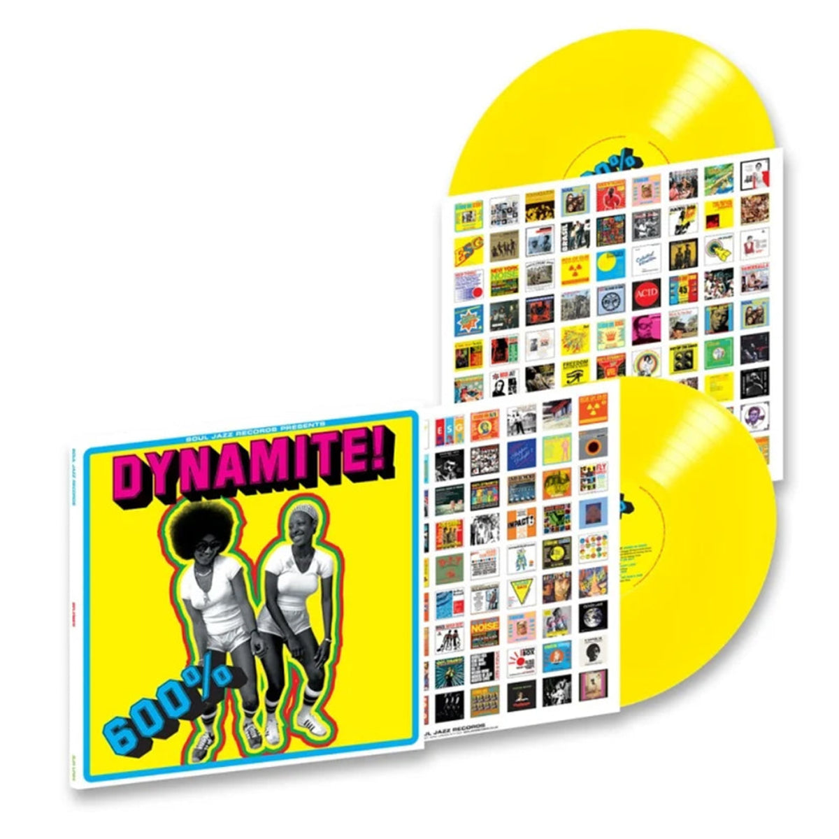 Various Artists: Soul Jazz Records Presents 600% Dynamite! (Coloured Vinyl 2xLP)