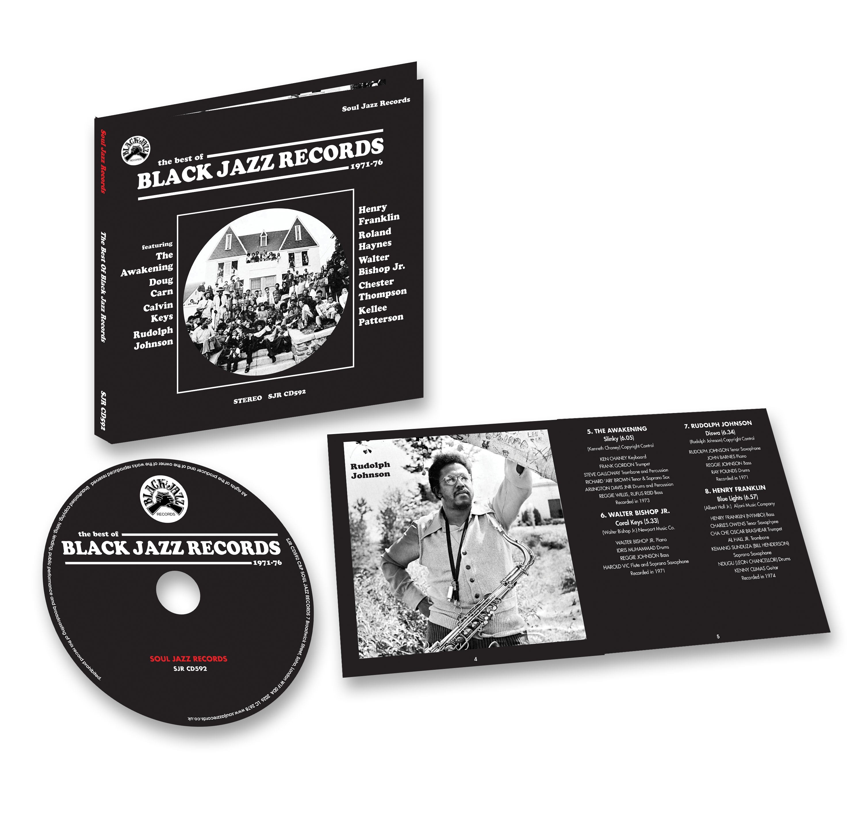 Pre-Order 27/03/26 - Various Artists: Soul Jazz Records Presents The Best Of Black Jazz Records (CD)