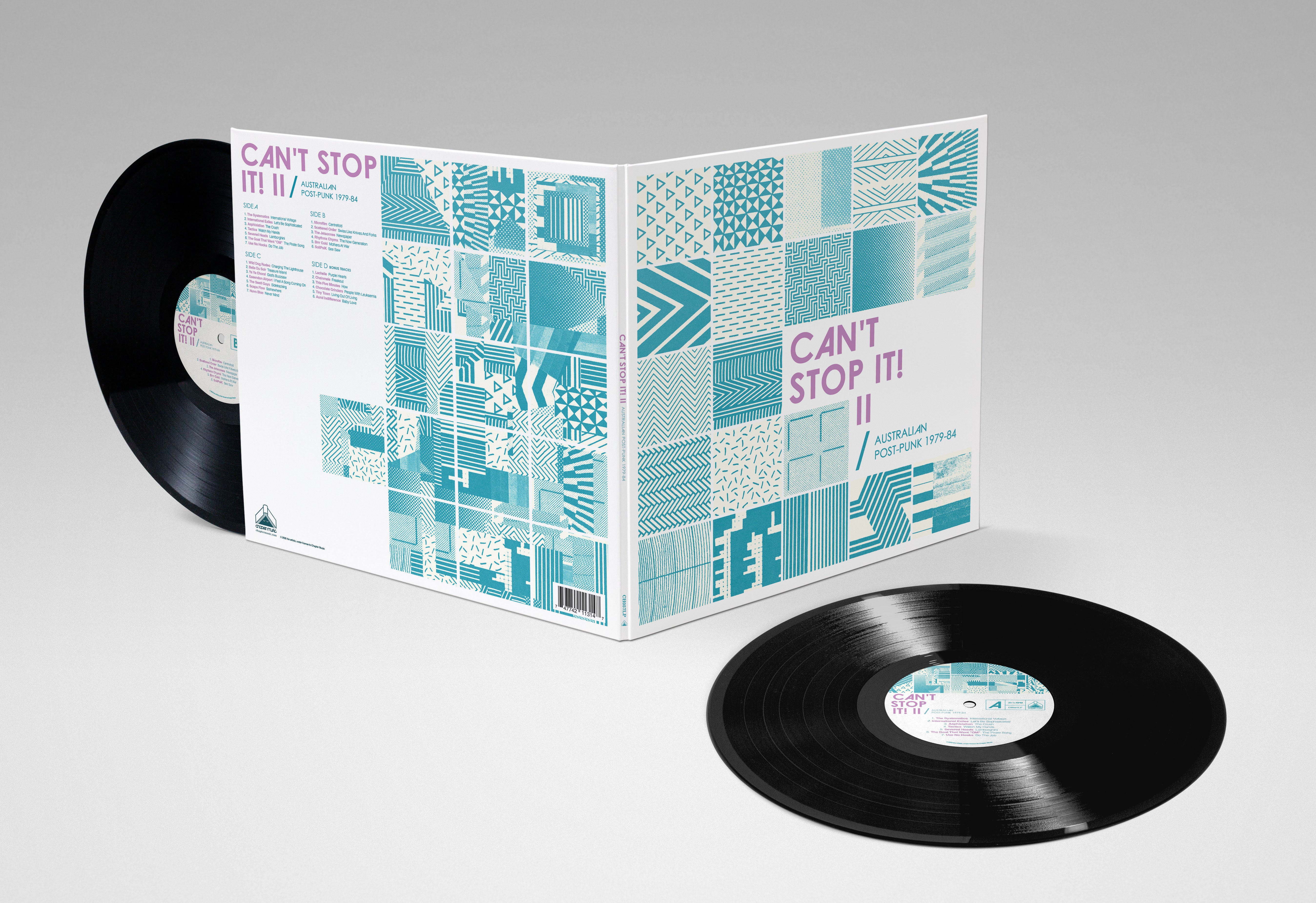 Pre-Order 04/09/26 - Various Artists: Can't Stop It! II - Australian Post-Punk 1979-84 - 2026 Deluxe Edition (Vinyl 2xLP)