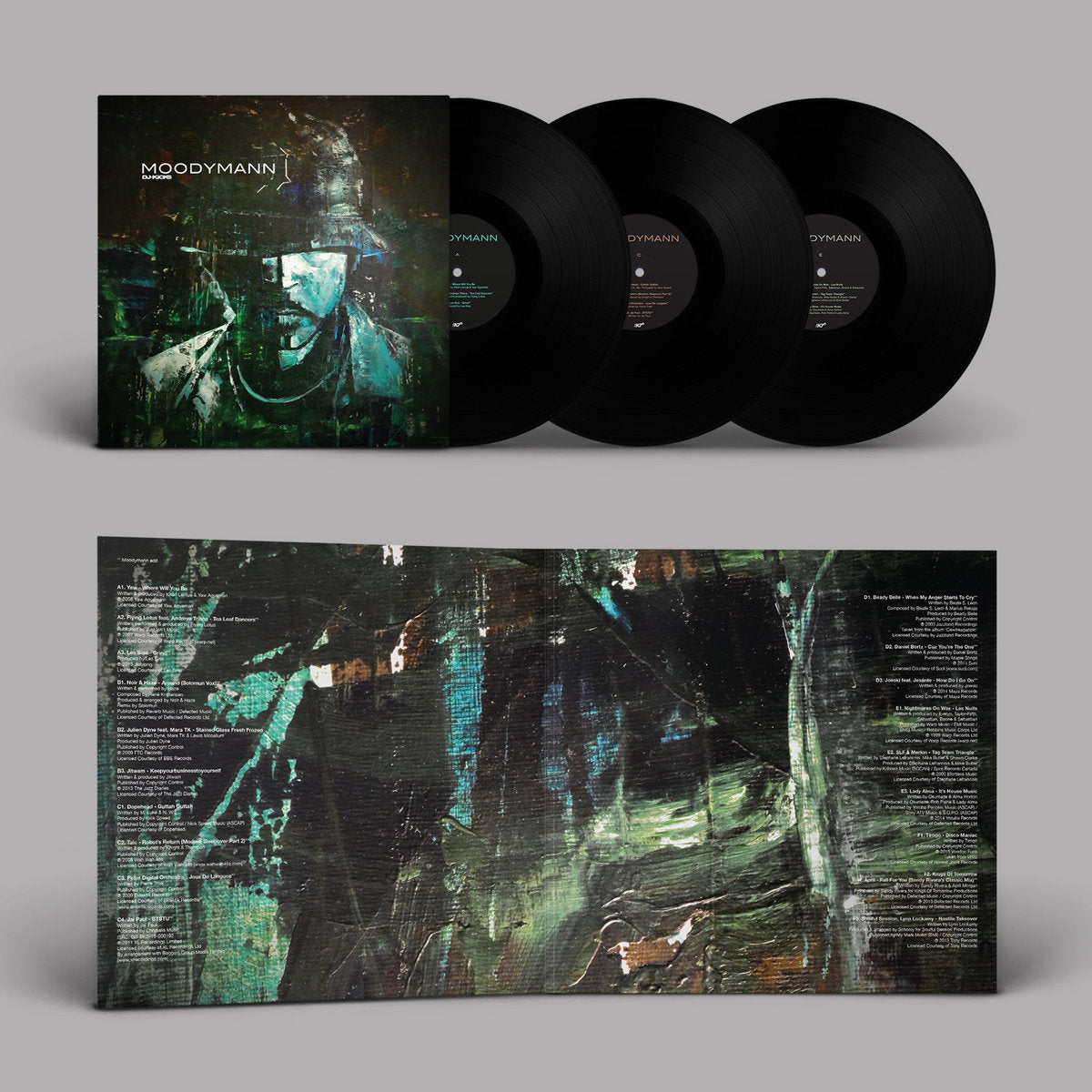 Various Artists: Dj Kicks - Moodymann (Vinyl 3xLP)