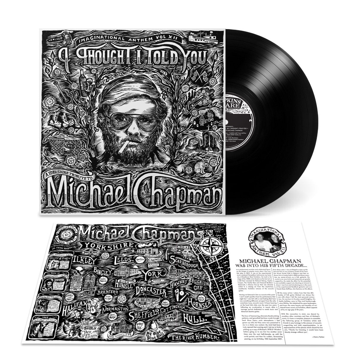 Various Artists: Imaginational Anthem Vol. XII I Thought I Told You - A Yorkshire Tribute to Michael Chapman (Vinyl LP)