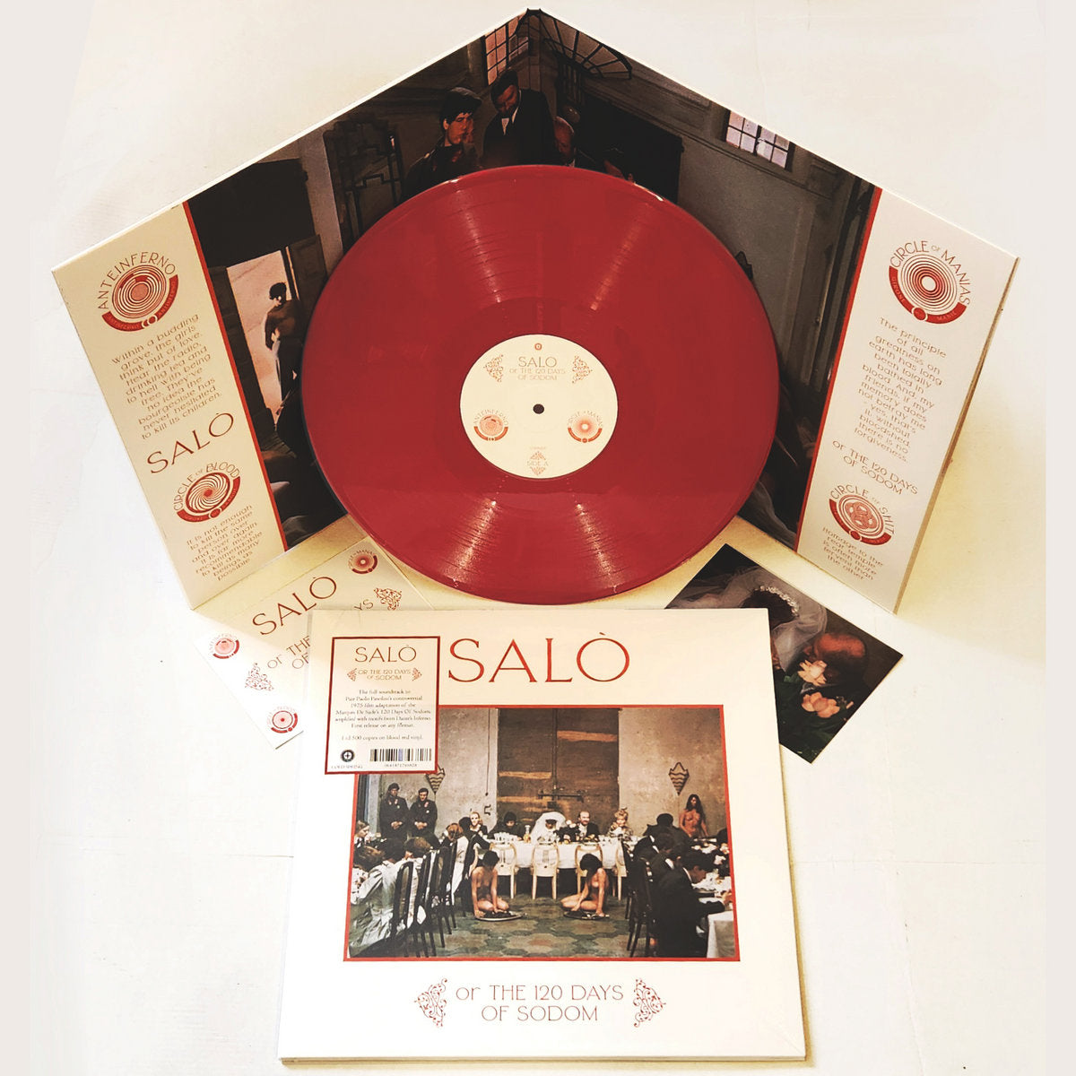 Various Artists: Salò Or The 120 Days Of Sodom (Coloured Vinyl LP)
