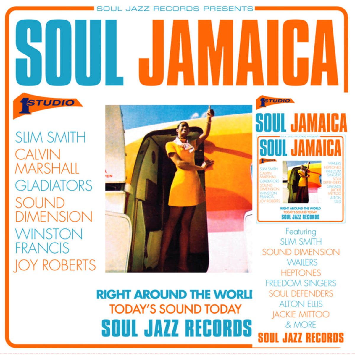 Various Artists: Soul Jazz Records Presents Soul Jamaica (Vinyl 2xLP)