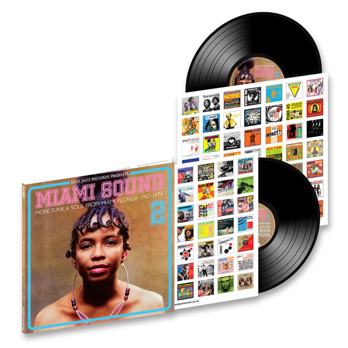 Various Artists: Soul Jazz Records Presents Miami Sound 2 - More Funk & Soul From Miami, Florida 1967-1974 (Vinyl 2xLP)