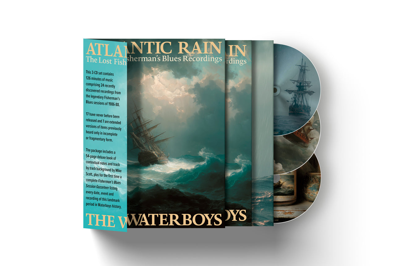Pre-Order 17/07/26 - Waterboys, The: Atlantic Rain - The Lost Fisherman's Blues Recordings (3xCD Boxset)