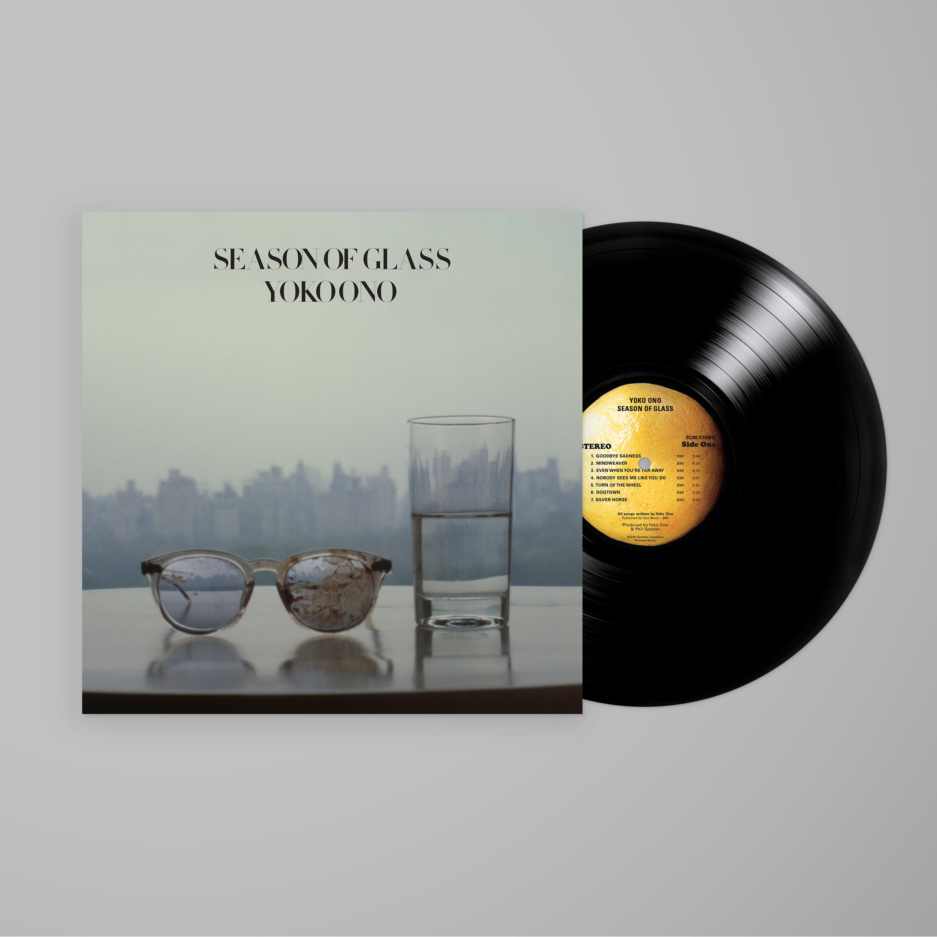 Pre-Order 17/07/26 - Ono, Yoko: Season Of Glass (Vinyl LP)