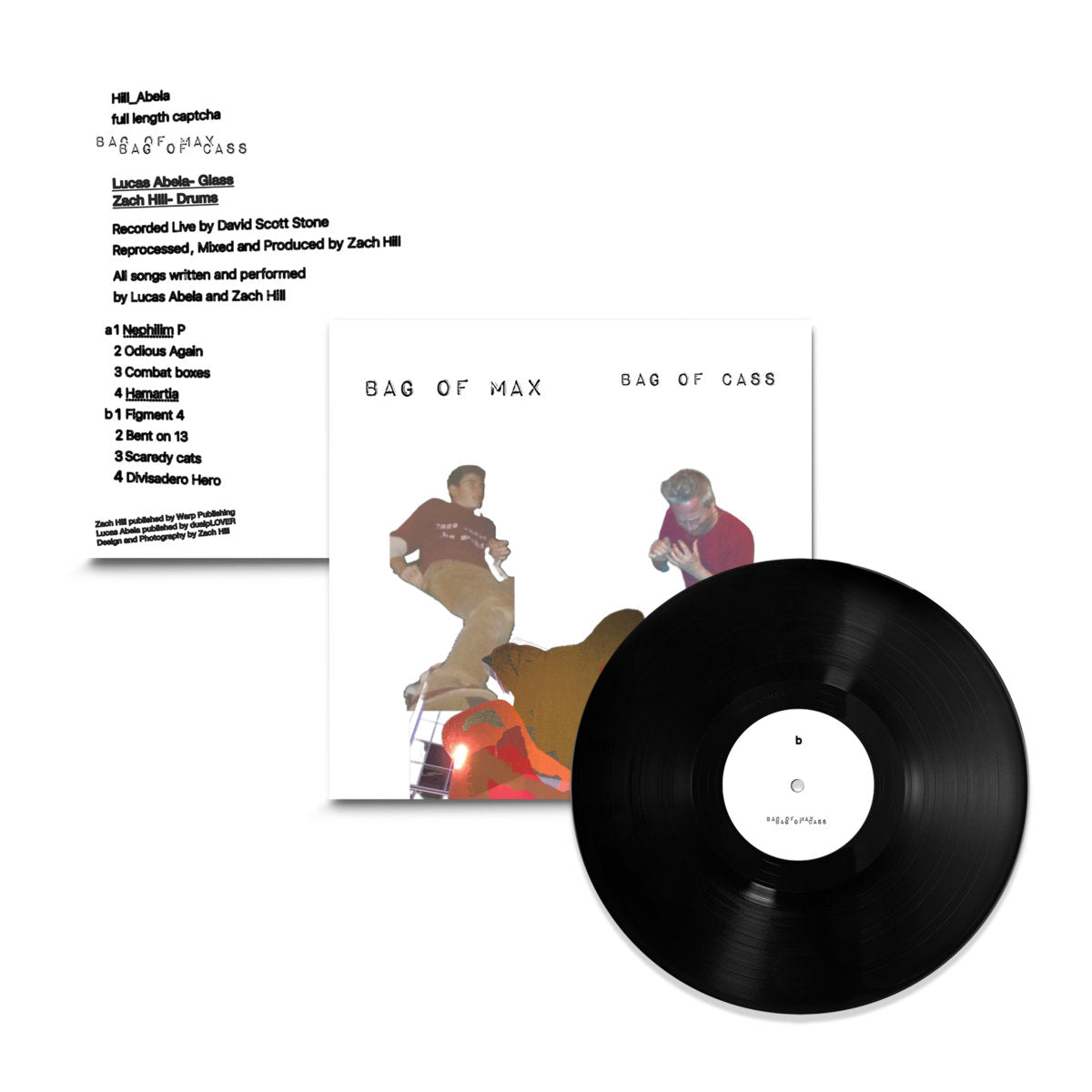 Hill, Zach & Lucas Abela: Bag Of Max Bag Of Cass (Vinyl LP)