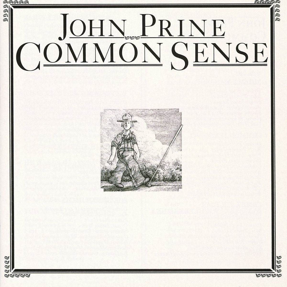 Prine, John: Common Sense (Vinyl LP)
