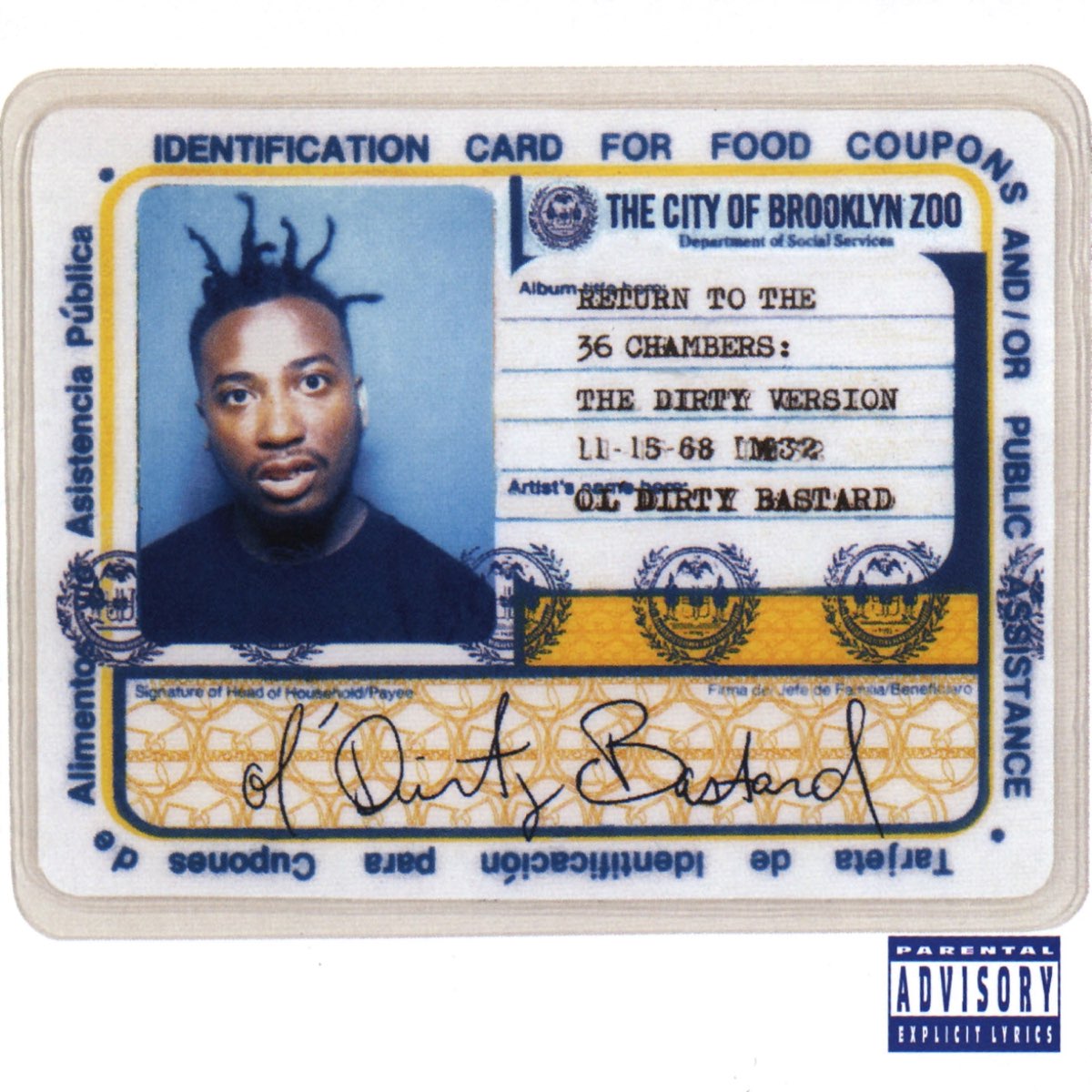 Ol' Dirty Bastard: Return To The 36 Chambers - The Dirty Version (CD)