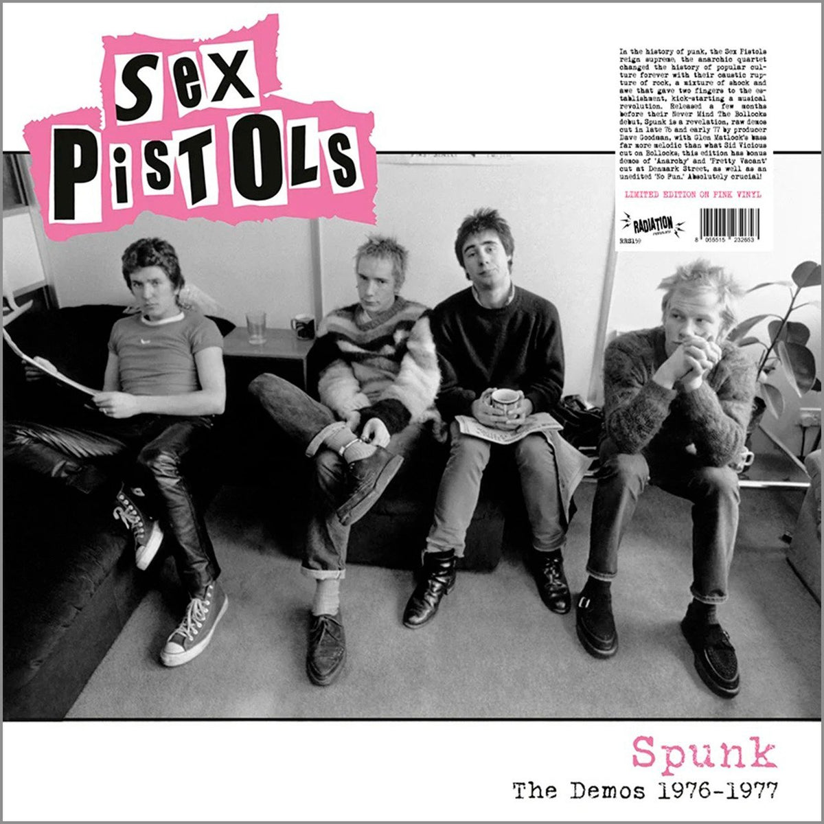 Sex Pistols Spunk Demos 1976 1977 Vinyl Lp Freebird Records 