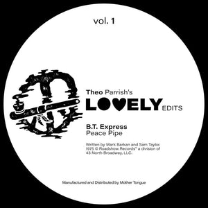 Parrish, Theo: Lovely Edits (Vinyl 12")